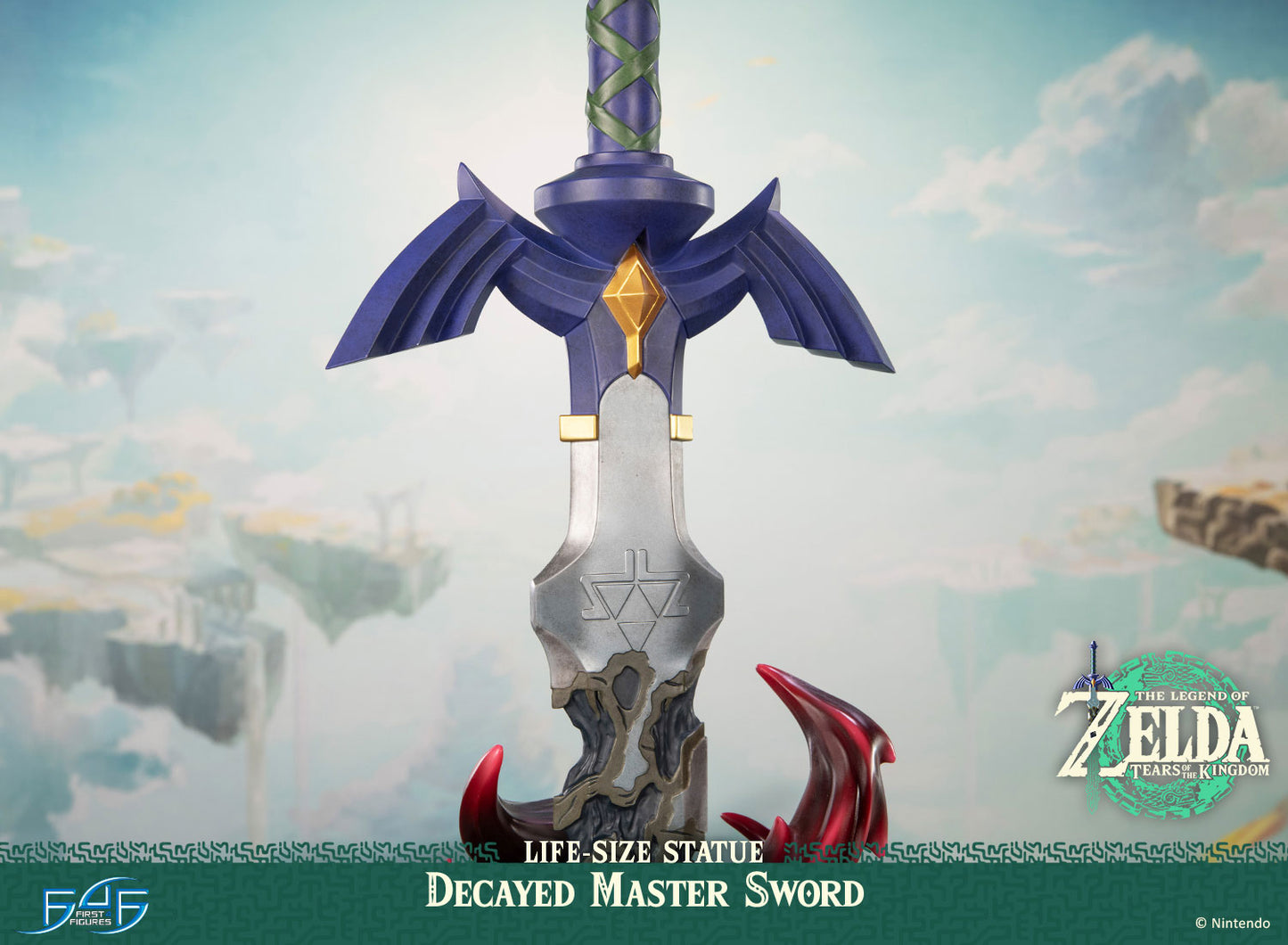 Estatuilla The Legend of Zelda: Tears of the Kingdom | Master Sword (Decayed) | Tienda Anime | Tico Ofertas