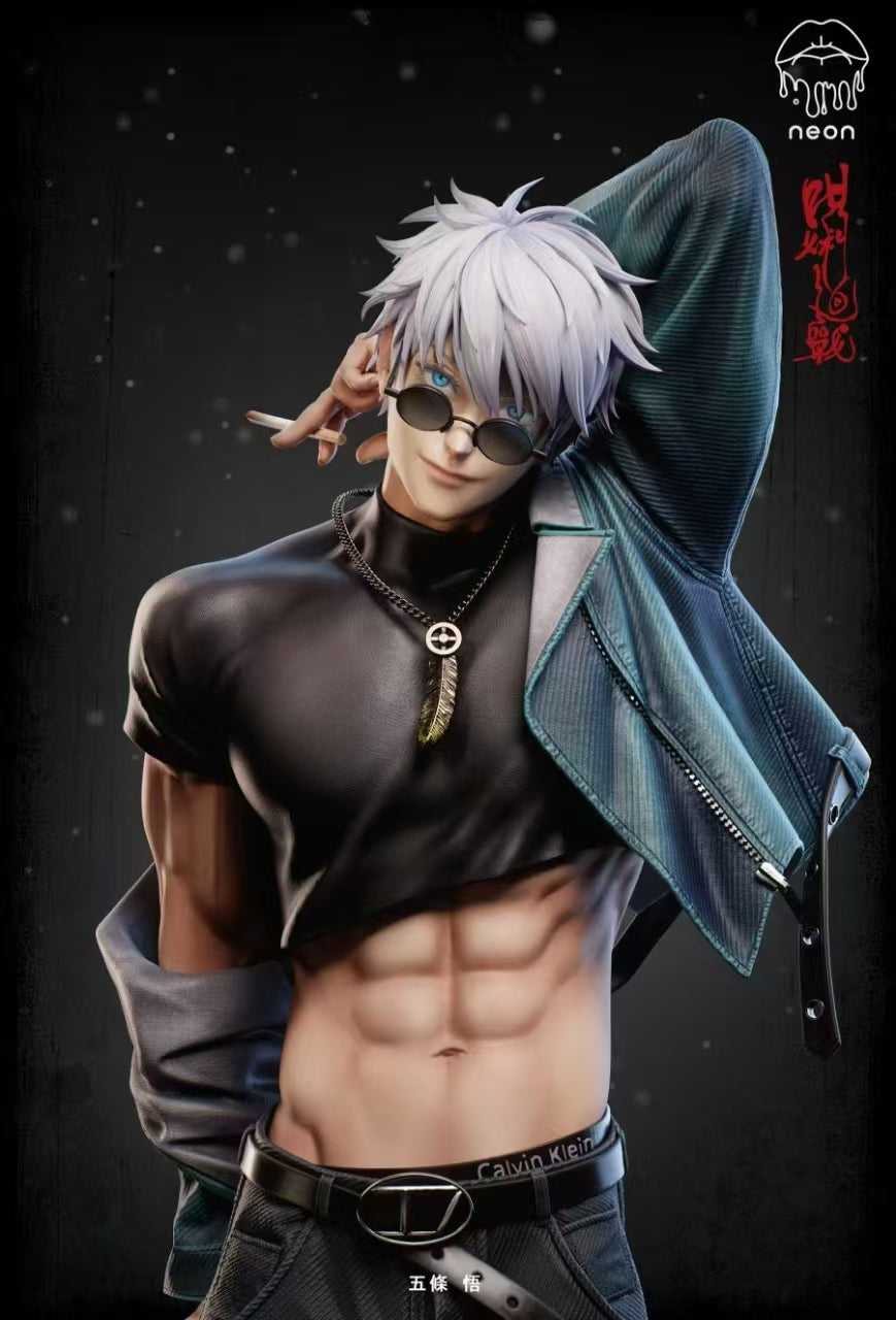 Figura Jujutsu Kaisen | Satoru Gojo | NEON Studio | GK Statue 1/6 | Tico Ofertas