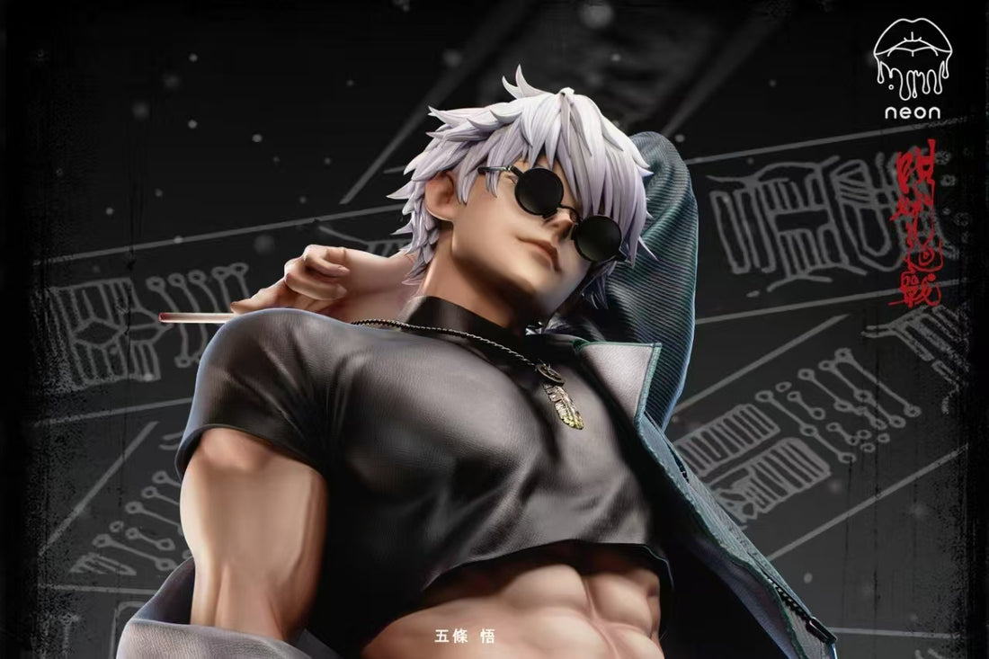 Figura Jujutsu Kaisen | Satoru Gojo | NEON Studio | GK Statue 1/6 | Tico Ofertas