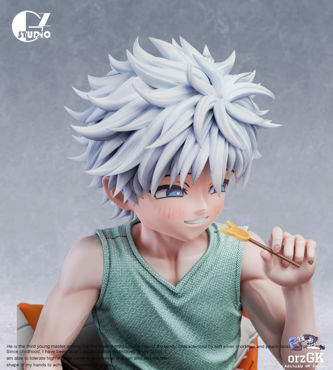 Dark Gray Figura Hunter x Hunter | Killua Zoldyck | GZ Studio | Tienda Anime | Tico Ofertas