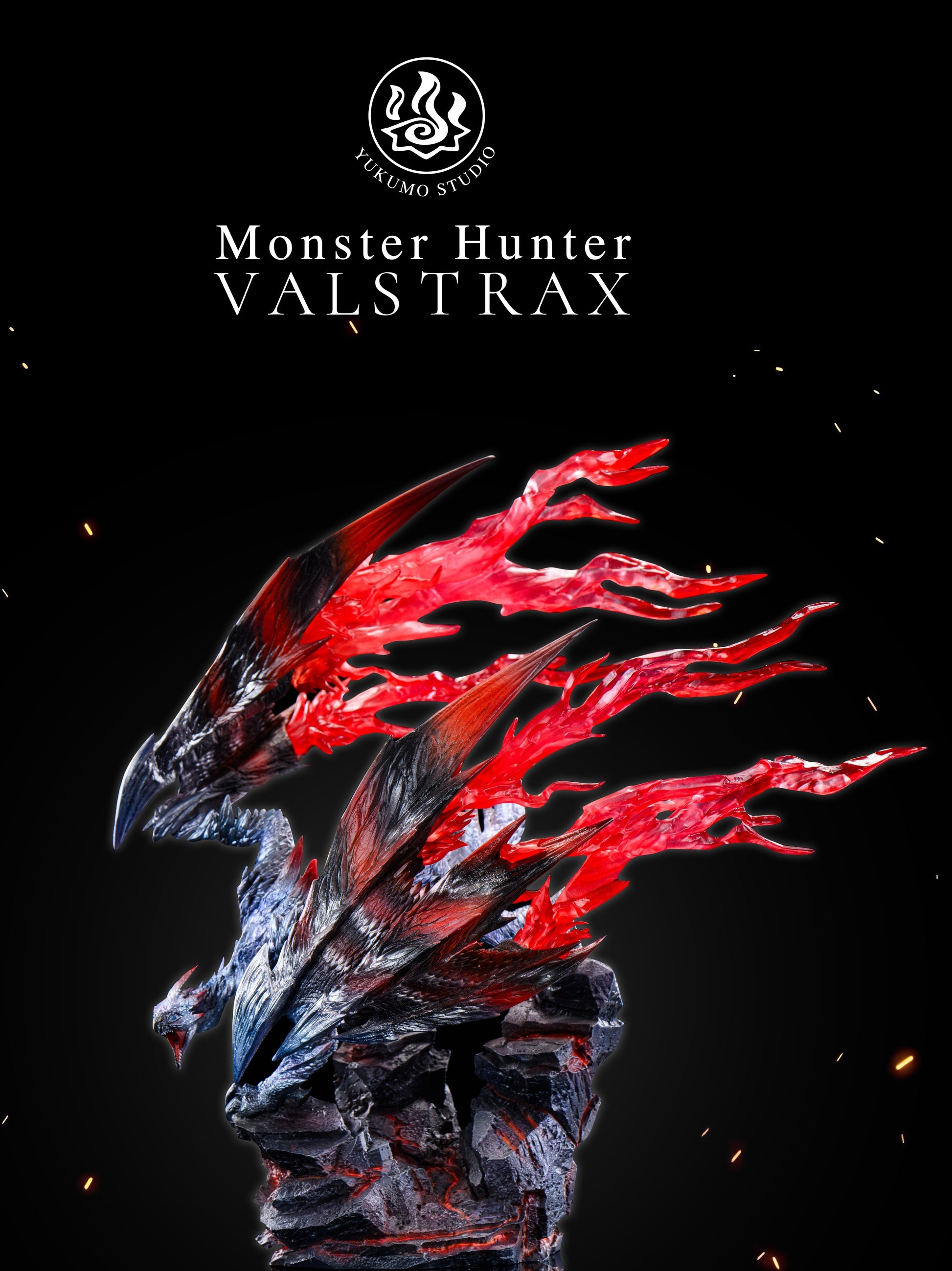 Black Estatuilla Monster Hunter | Valstrax | Yukumo Studio | Tienda Anime | Tico Ofertas