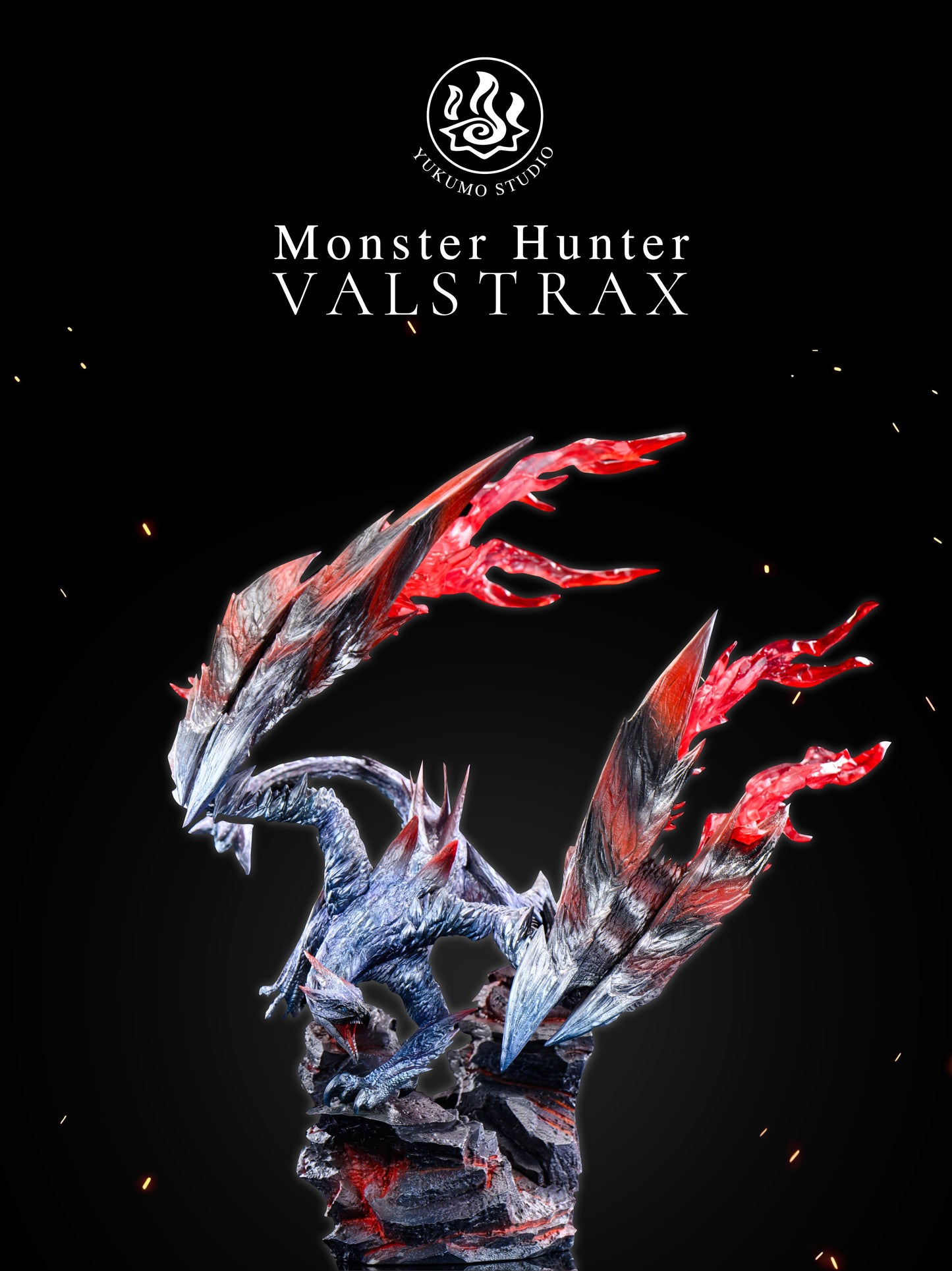 Black Estatuilla Monster Hunter | Valstrax | Yukumo Studio | Tienda Anime | Tico Ofertas