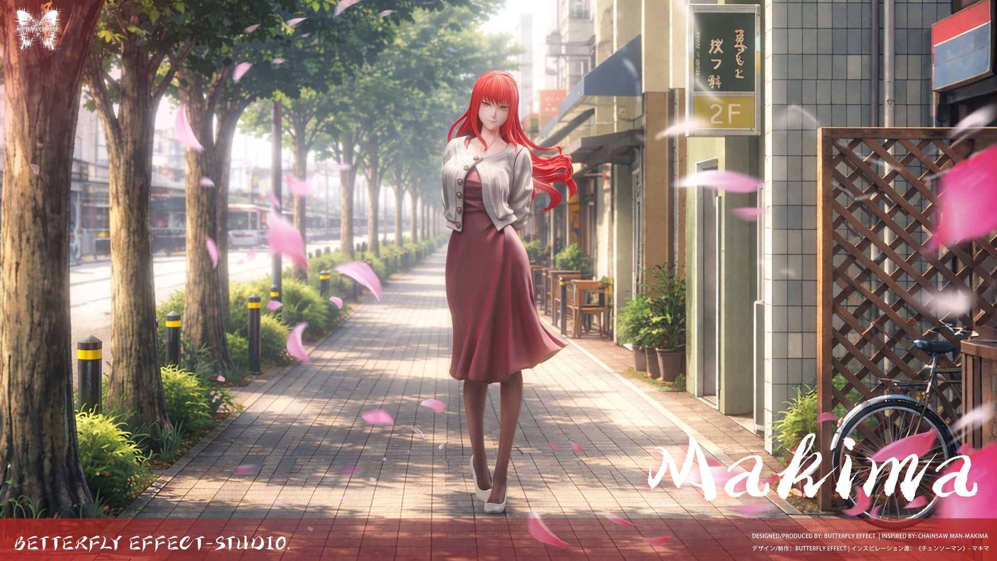 Dim Gray Estatuilla Chainsaw Man | Reze & Makima | Butterfly Effect Studio | Tienda Anime | Tico Ofertas