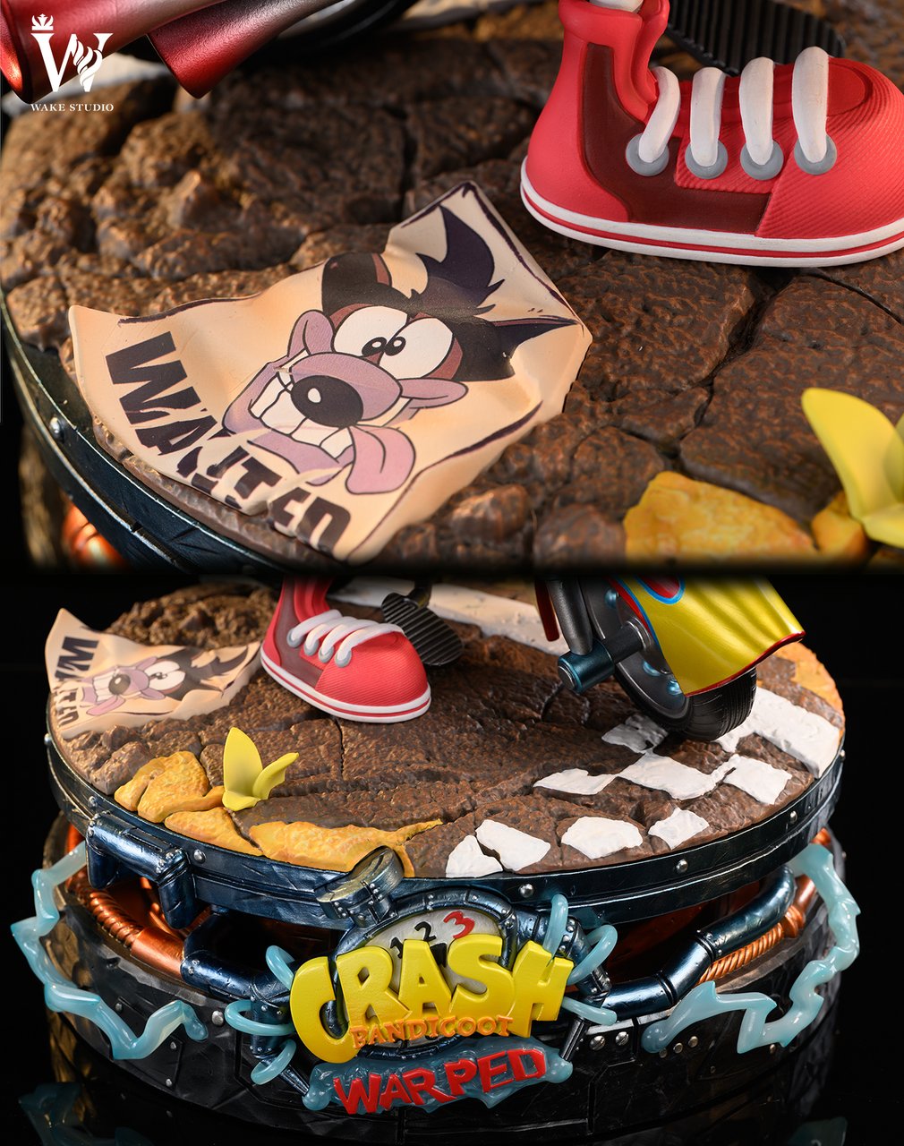 Estatuilla Crash Bandicoot: Warped | Crash Bandicoot | Wake Studio | Tienda Anime | Tico Ofertas