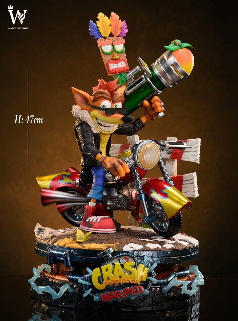 Estatuilla Crash Bandicoot: Warped | Crash Bandicoot | Wake Studio | Tienda Anime | Tico Ofertas