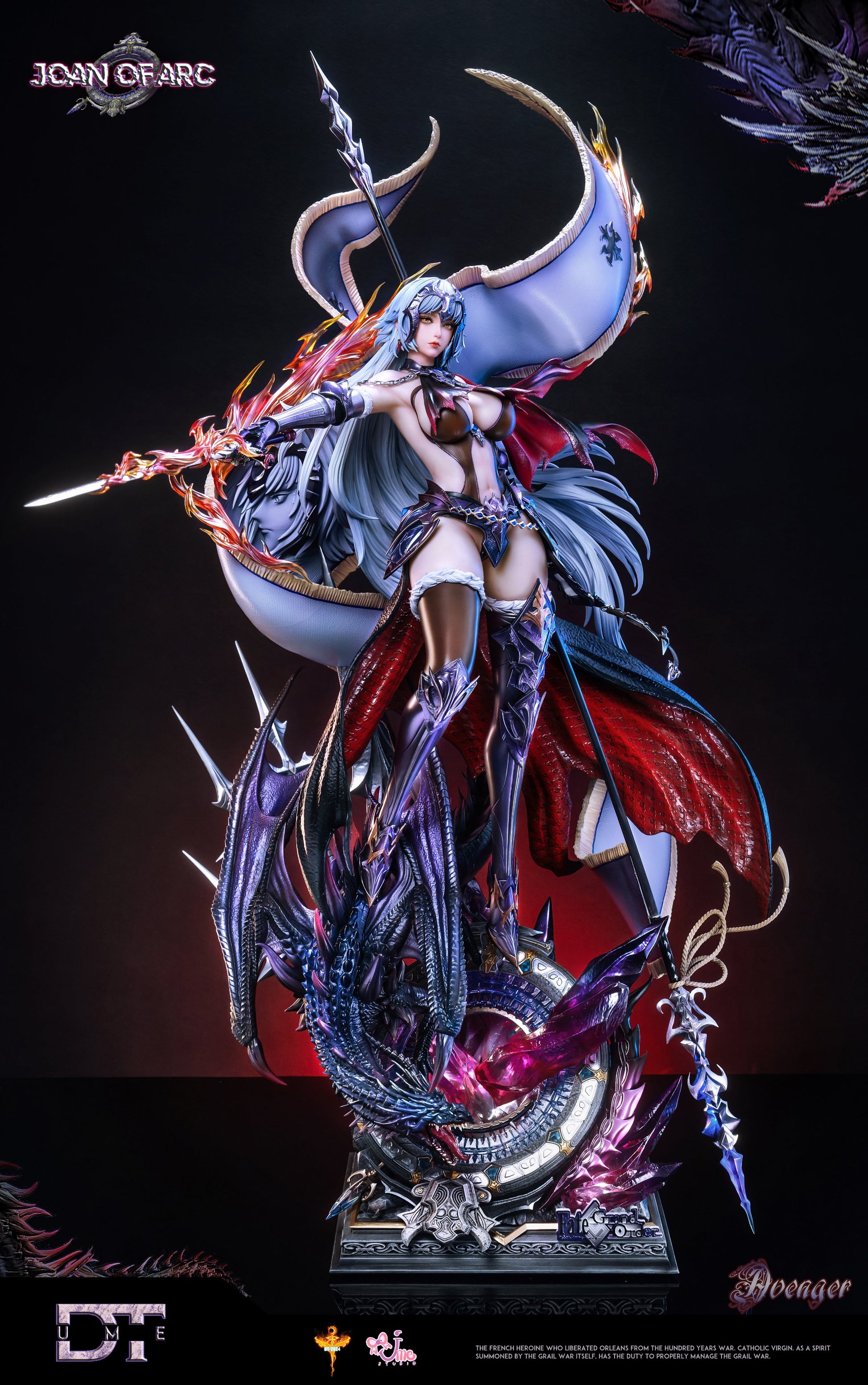 Black Estatuilla DT Studio & UME Studio | Fate Series Premium Collection – Jeanne d’Arc (Alter) &amp; Saber·Alter | Ediciones Exclusivas Tico Ofertas