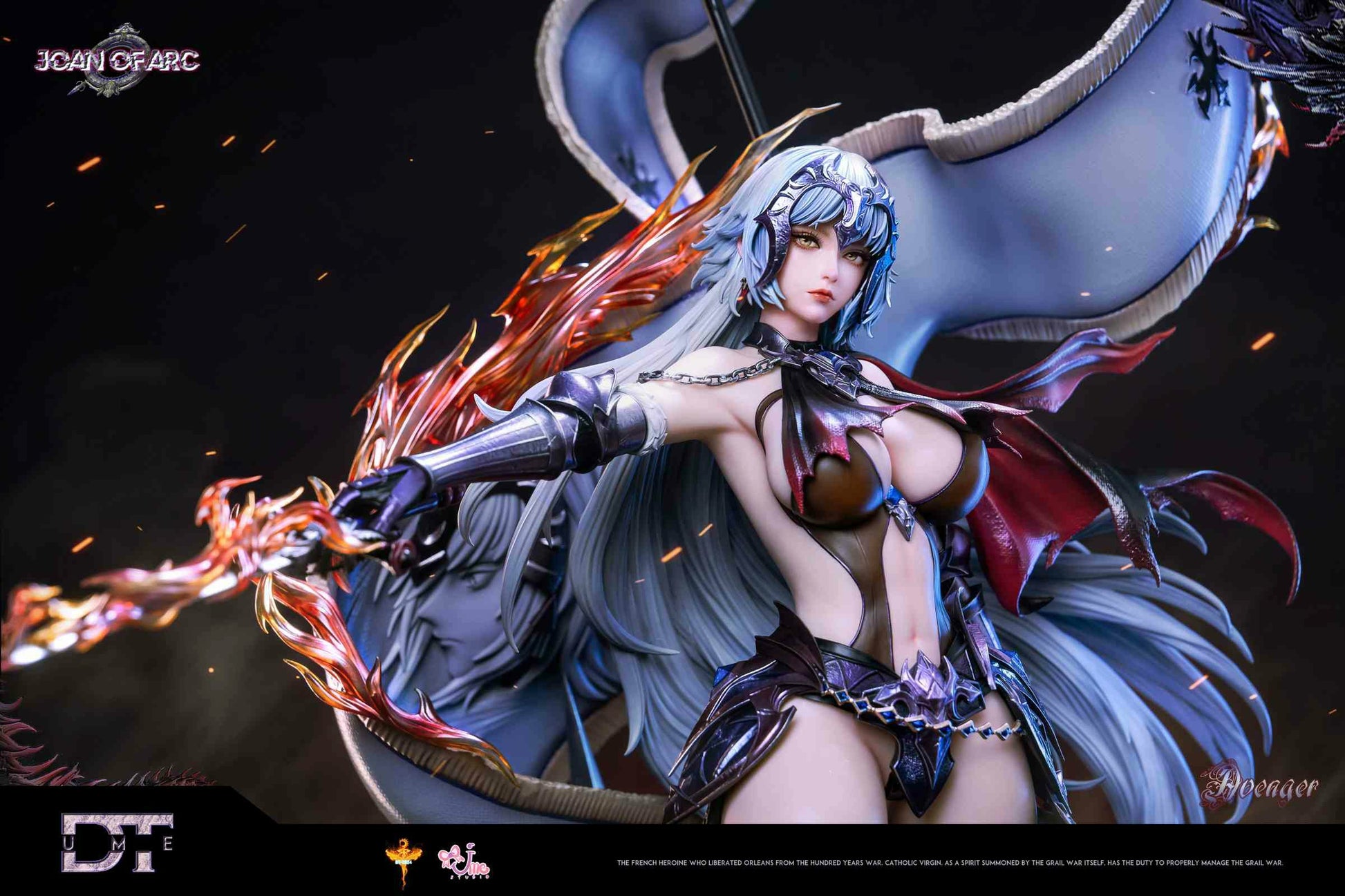 Black Estatuilla DT Studio & UME Studio | Fate Series Premium Collection – Jeanne d’Arc (Alter) &amp; Saber·Alter | Ediciones Exclusivas Tico Ofertas