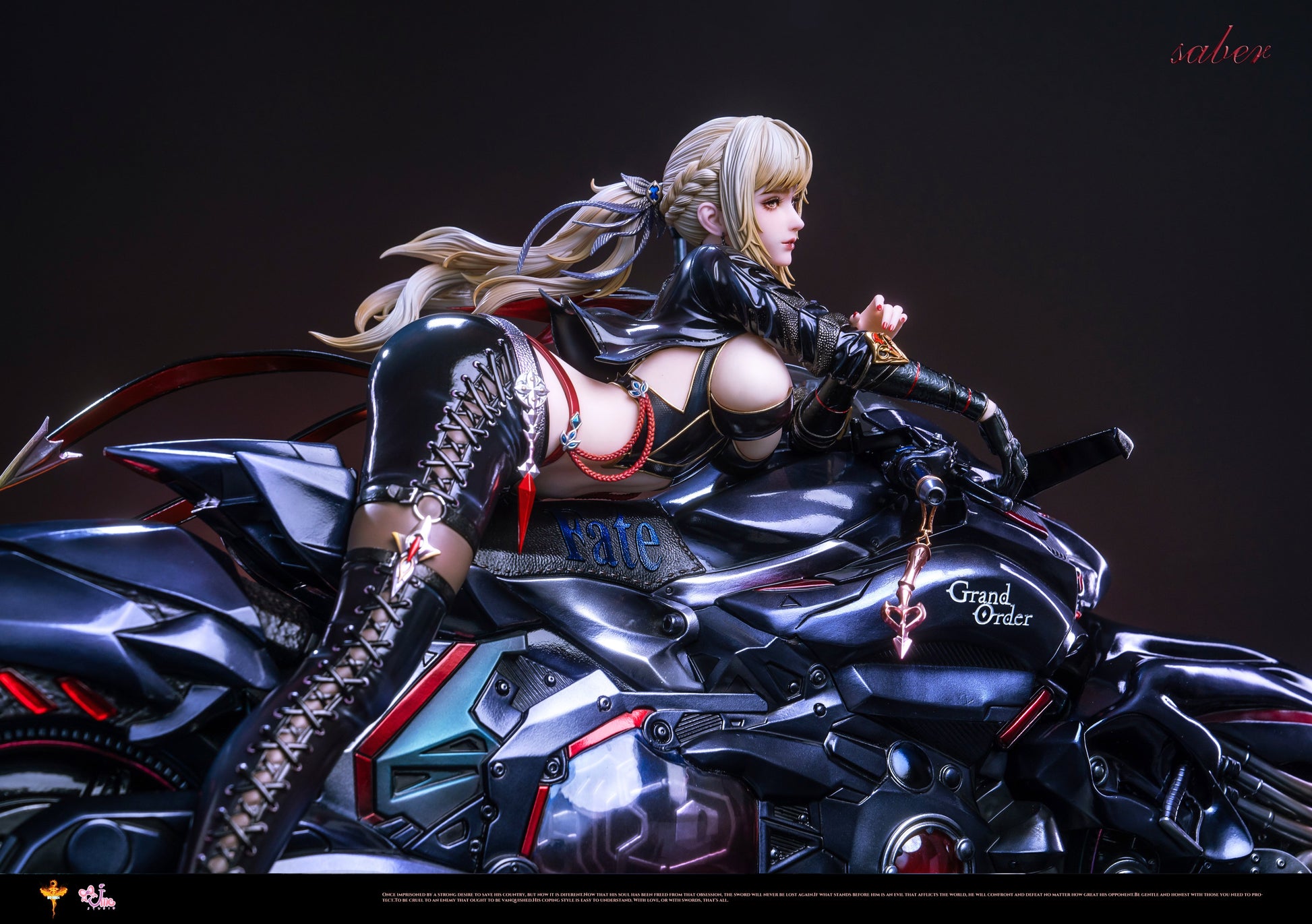 Black Estatuilla DT Studio & UME Studio | Fate Series Premium Collection – Jeanne d’Arc (Alter) &amp; Saber·Alter | Ediciones Exclusivas Tico Ofertas