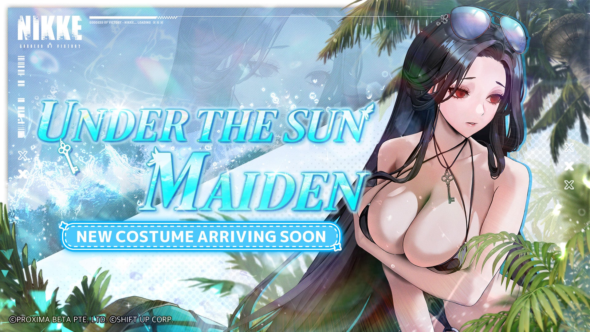 Light Steel Blue Estatuilla Goddess of Victory: Nikke | Maiden Under the Sun | Union Creative | Tienda Anime | Tico Ofertas