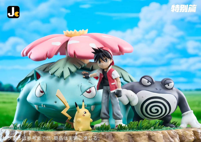 Estatuilla Pokémon Adventures | Red | JC Studio | Tienda Anime | Tico Ofertas