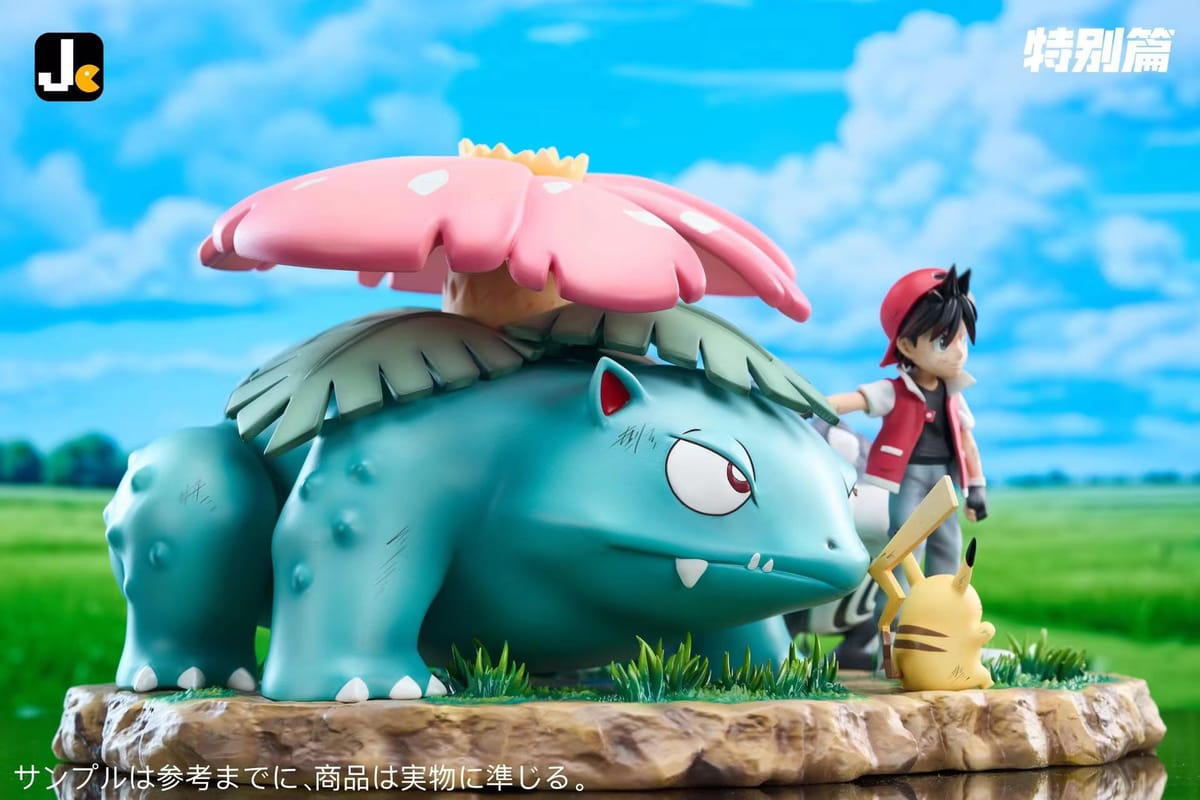 Estatuilla Pokémon Adventures | Red | JC Studio | Tienda Anime | Tico Ofertas