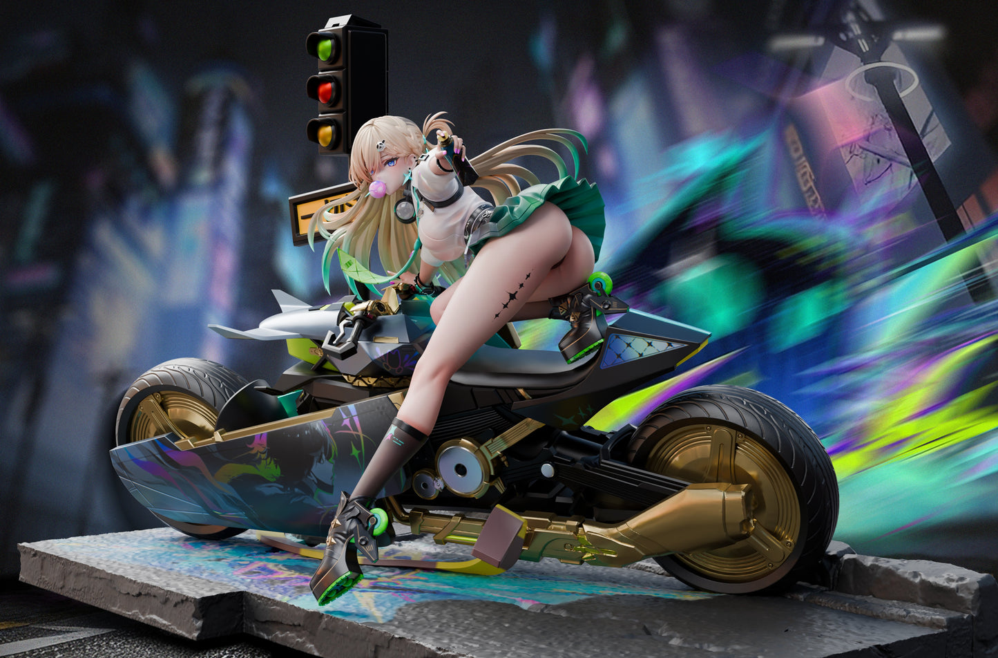 Black Estatuilla Wuthering Waves | Lynae | Mi Yin Studio | Tienda Anime | Tico Ofertas