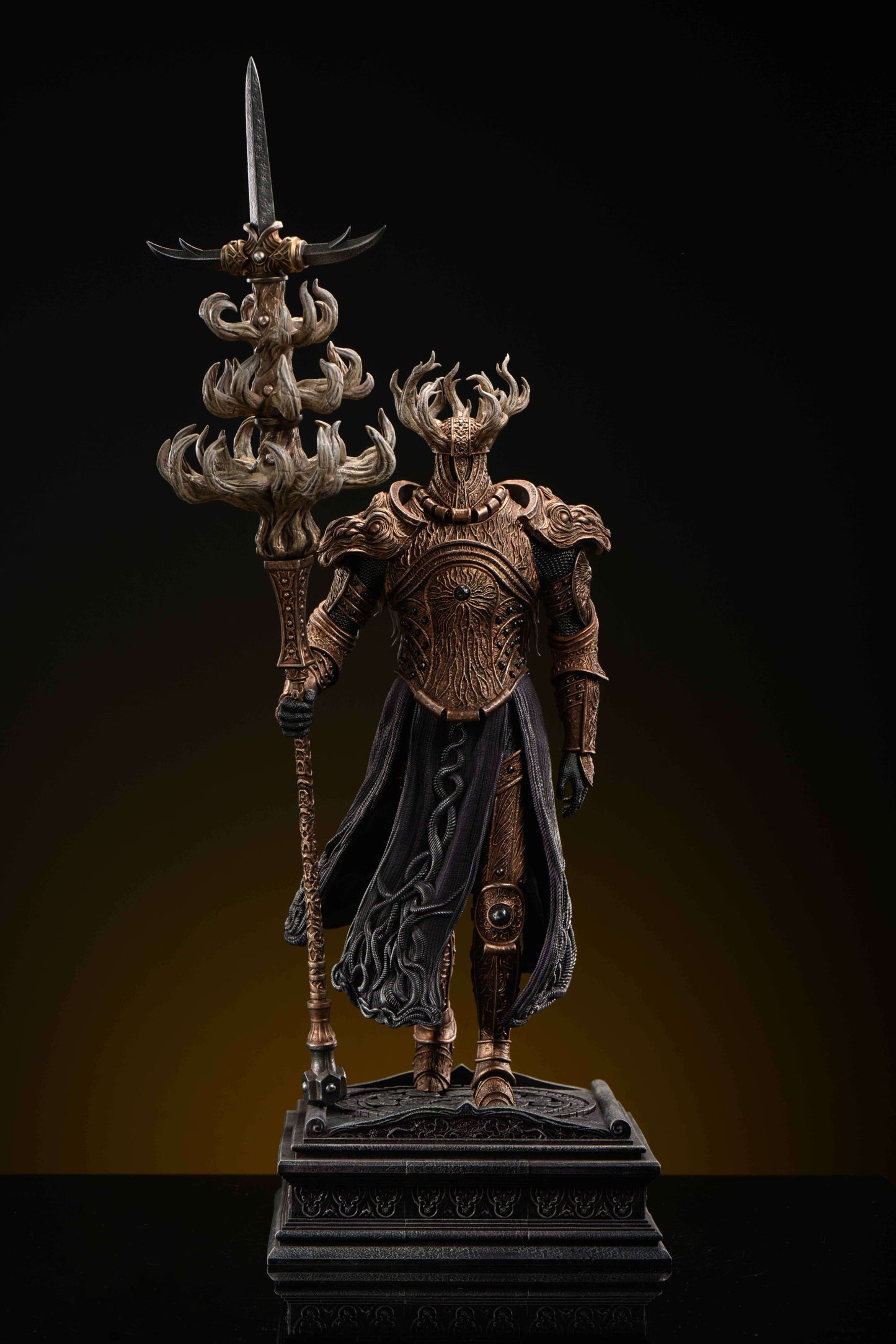 Black Estatuilla Elden Ring | Crucible Knight | SWORD WING Studio | Tienda Anime | Tico Ofertas