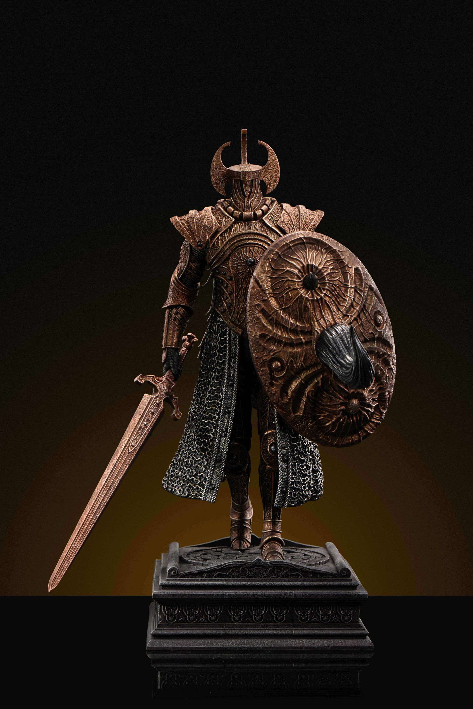 Black Estatuilla Elden Ring | Crucible Knight | SWORD WING Studio | Tienda Anime | Tico Ofertas