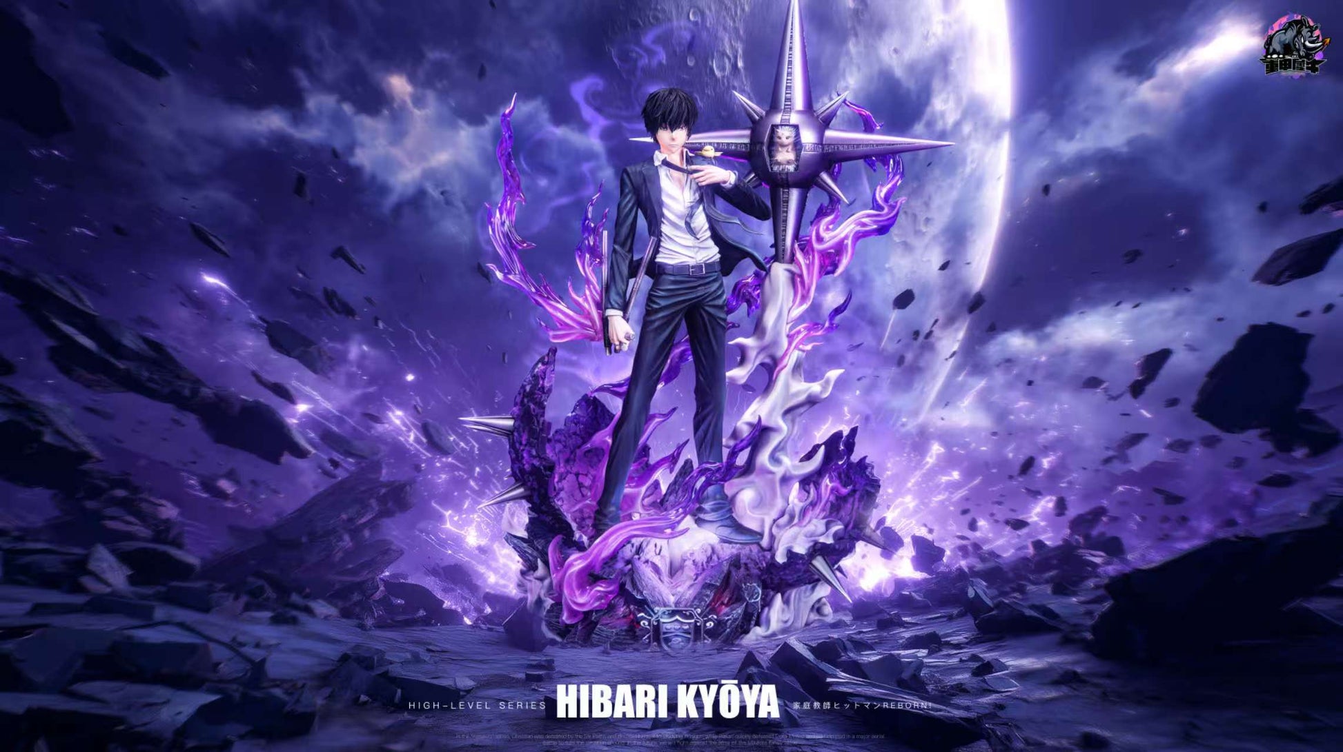 Midnight Blue Estatuilla  Katekyo Hitman Reborn | Kyoya Hibari | Zhong Jia Xi Niu Studio | Tienda Anime | Tico Ofertas