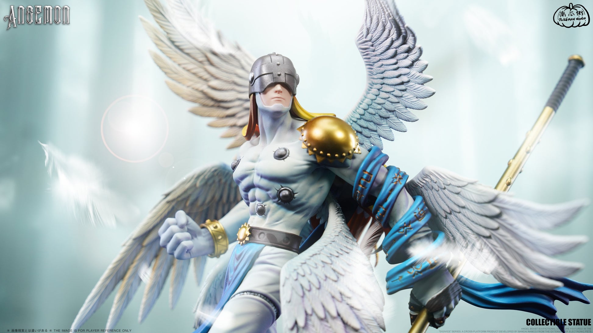 Alice Blue Estatuilla  Digimon | Angemon | Nan Gua Zhou Studio | Tienda Anime | Tico Ofertas