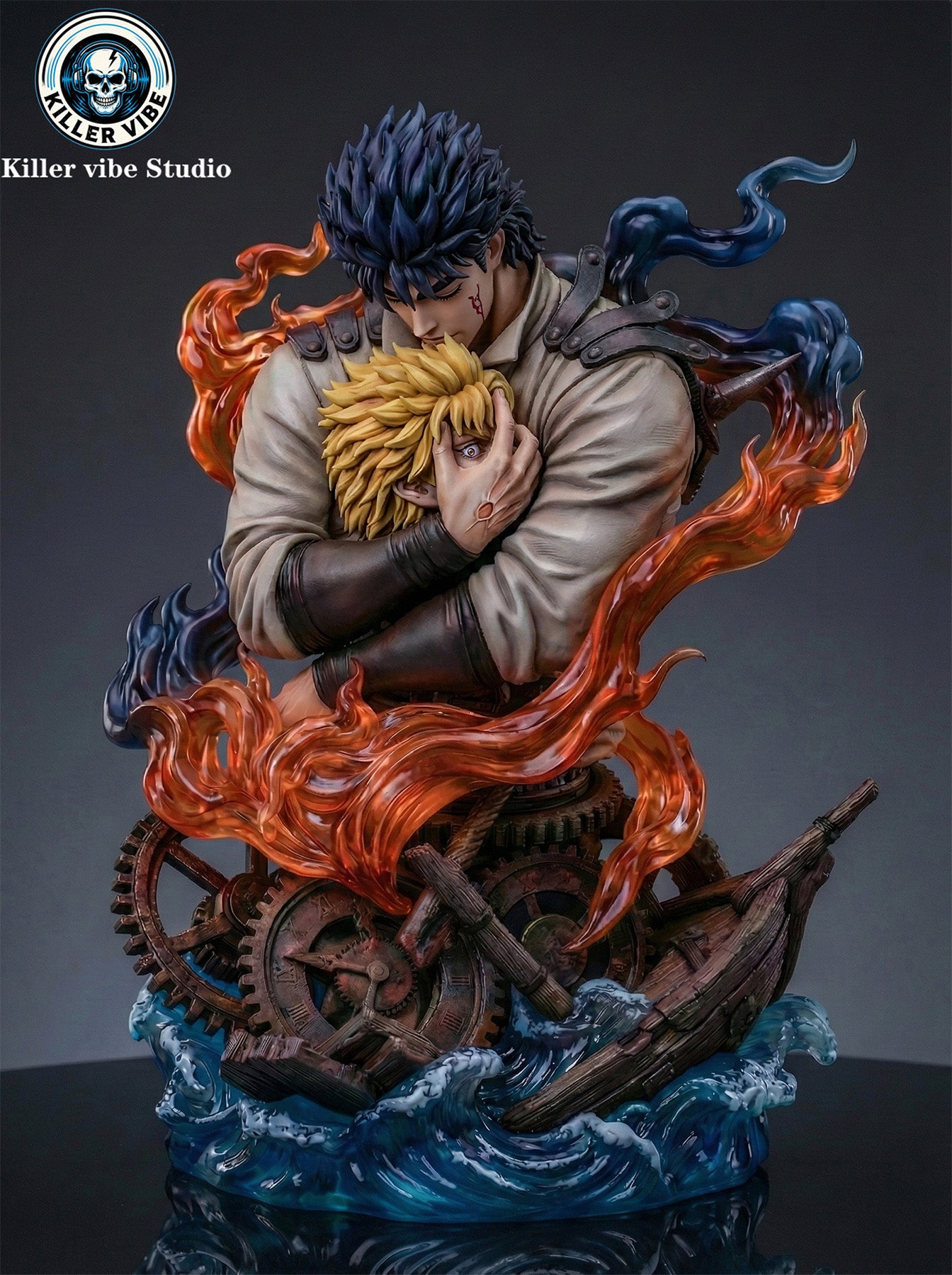 Dark Slate Gray Estatuill JOJO | Jonathan Joestar & Dio Brando | Tienda Anime | Tico Ofertas