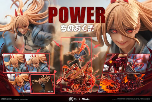 Black Estatuilla  Chainsaw Man | Power | Hera Studio | Tienda Anime | Tico Ofertas