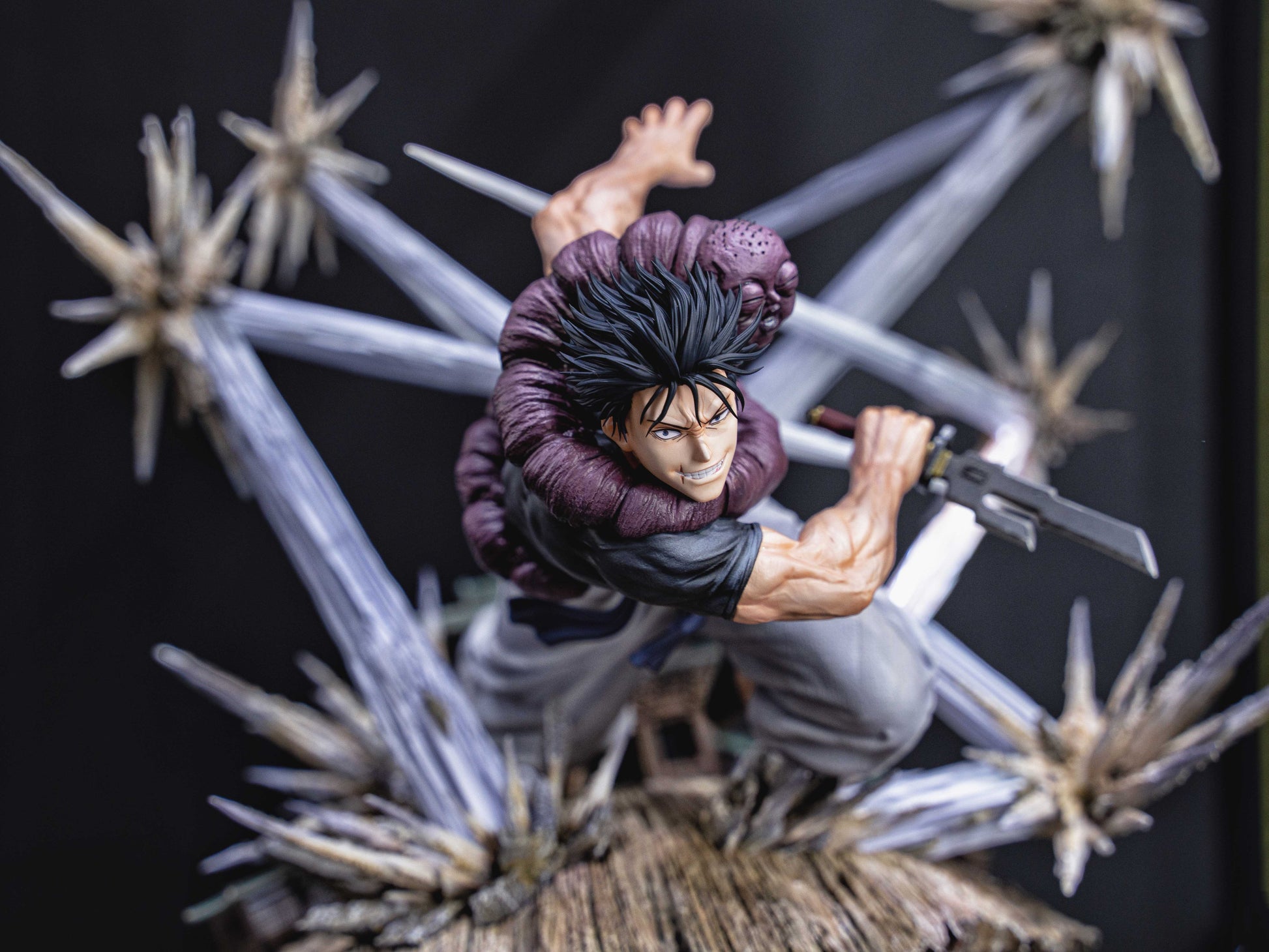 Black Estatuilla  Jujutsu Kaisen | Toji Fushiguro | ThreeArtisan Studio | Tienda Anime Tico Ofertas