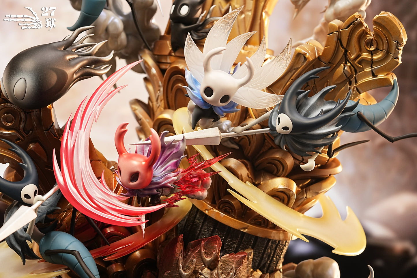 Black Estatuilla  Hollow Knight | The Knight | 27abyss Studio | Tienda Anime | Tico Ofertas