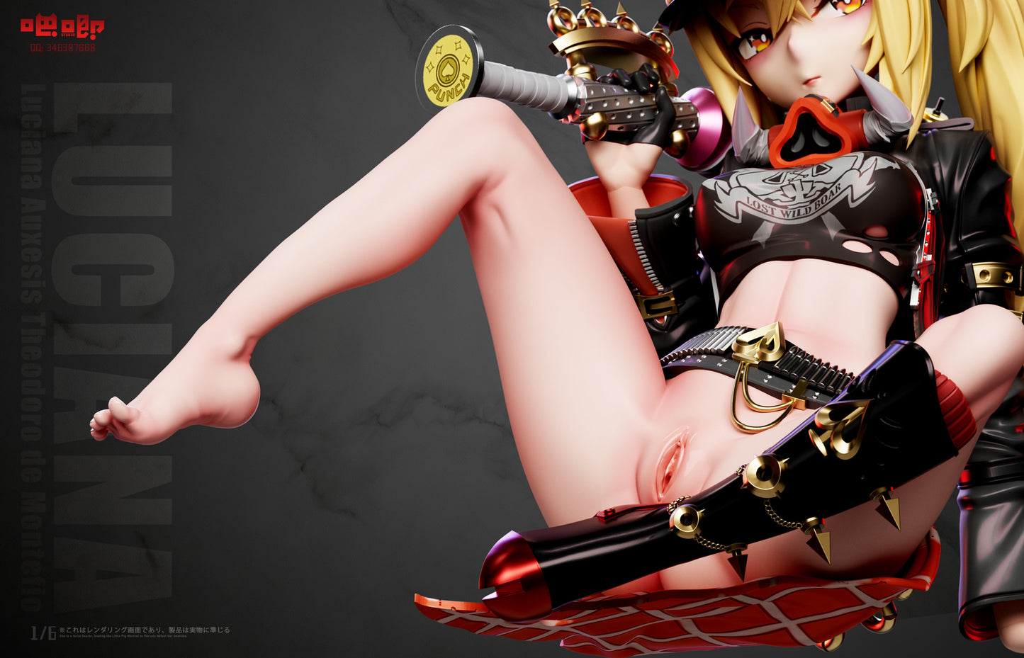 Estatuilla Zenless Zone Zero | Luciana de Montefio | Ba Ji Studio | Tienda Anime | Tico Ofertas