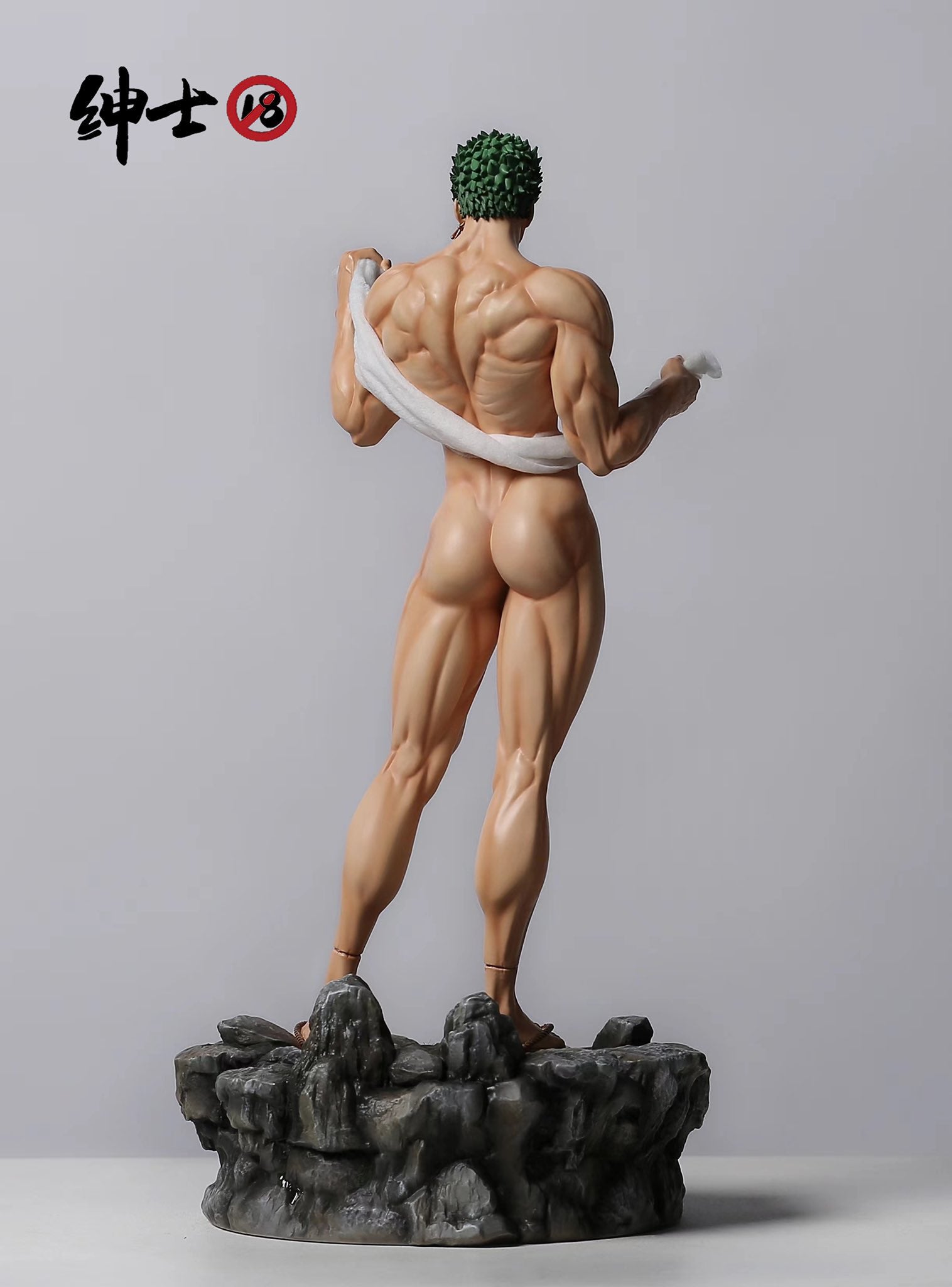 Dark Gray Figura One Piece | Roronoa Zoro [18+] | Gentleman 18 Studio | Tienda Anime | Tico Ofertas