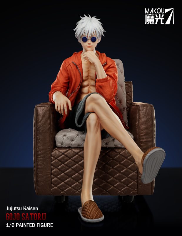 Rosy Brown Figura Jujutsu Kaisen | Satoru Gojo | MaKou Studio | Tienda Anime | Tico Ofertas