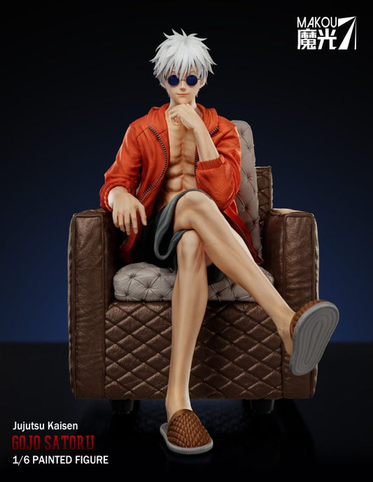 Rosy Brown Figura Jujutsu Kaisen | Satoru Gojo | MaKou Studio | Tienda Anime | Tico Ofertas