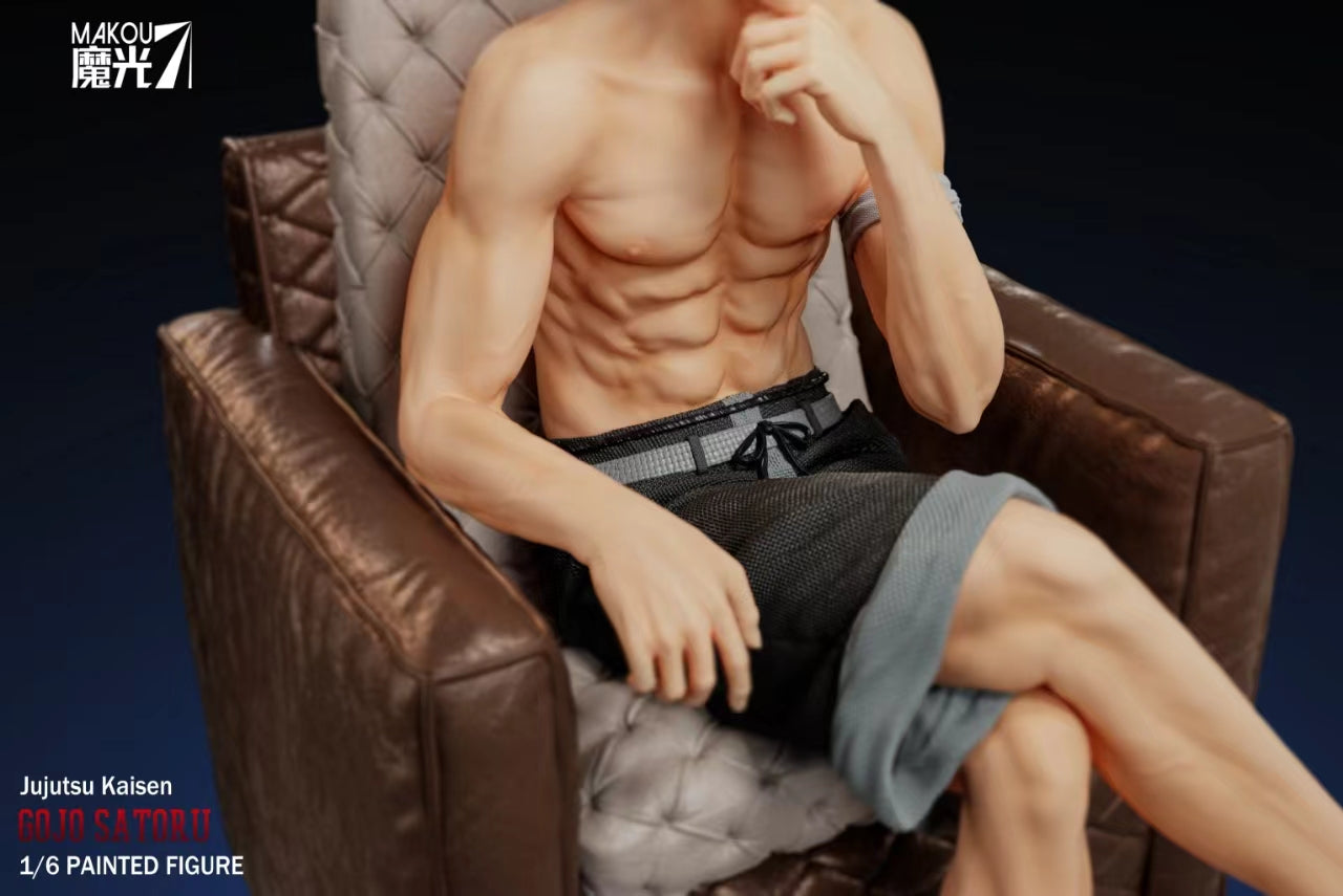 Rosy Brown Figura Jujutsu Kaisen | Satoru Gojo | MaKou Studio | Tienda Anime | Tico Ofertas