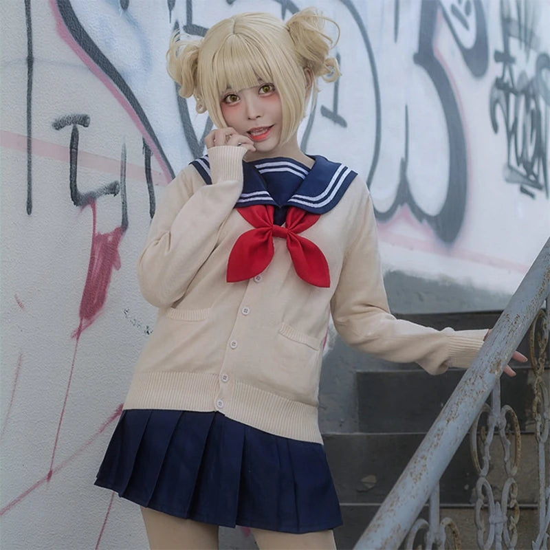 Cosplay Halloween - Anime Himiko Toga JK Uniform Sweater Coat con Peluca | Tienda Anime Costa Rica - Tico Ofertas