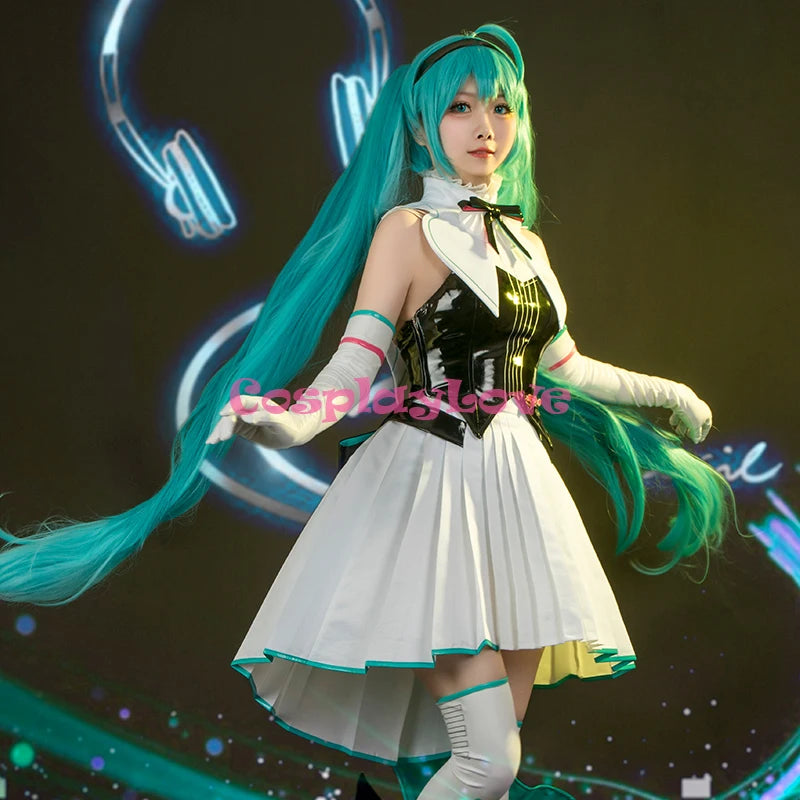 CosplayLove Symphony Miku - Disfraz de Vestido Adorable para Navidad y Halloween | Tienda Anime Costa Rica - Tico Ofertas