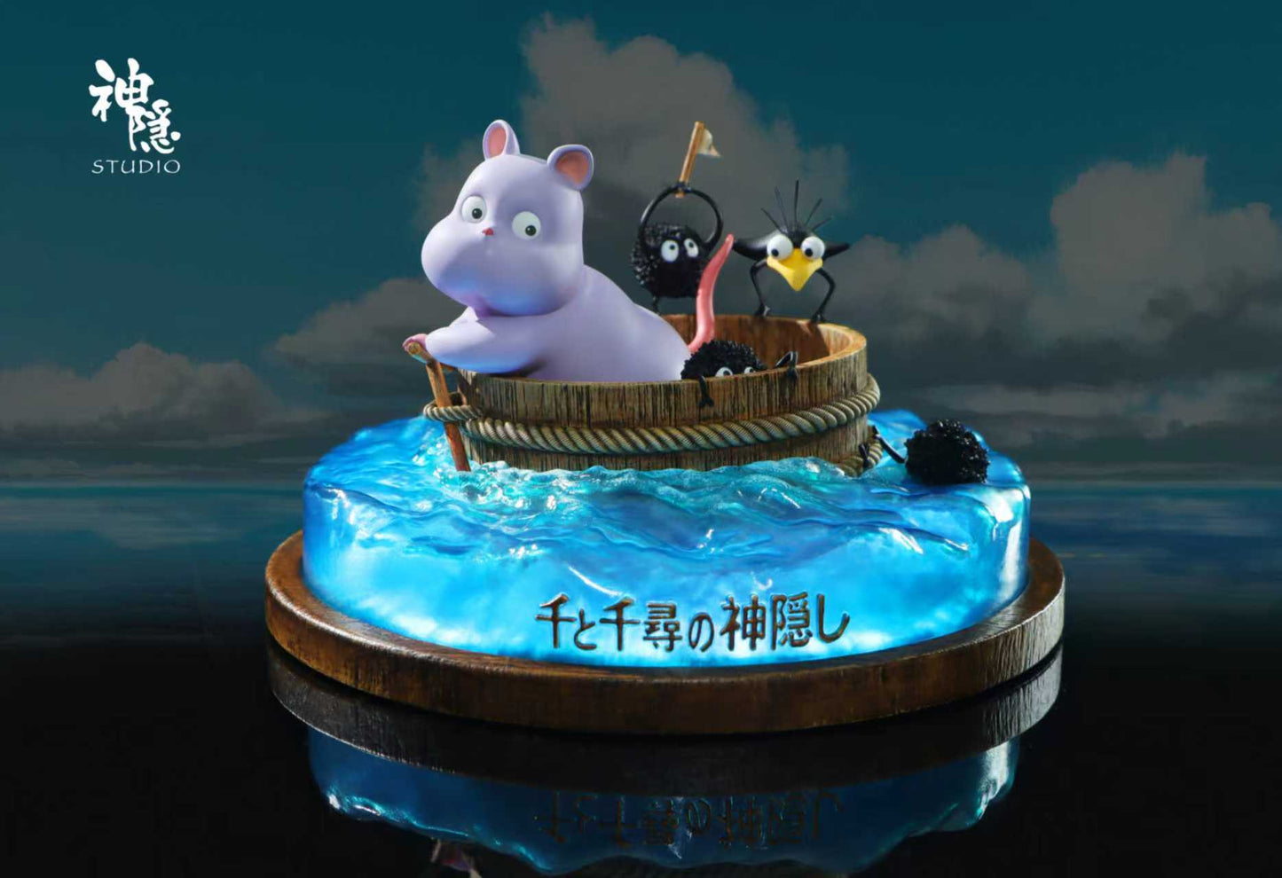 Black Estatuilla Spirited Away | Boh’s Rowing Team | Tienda Anime | Tico Ofertas