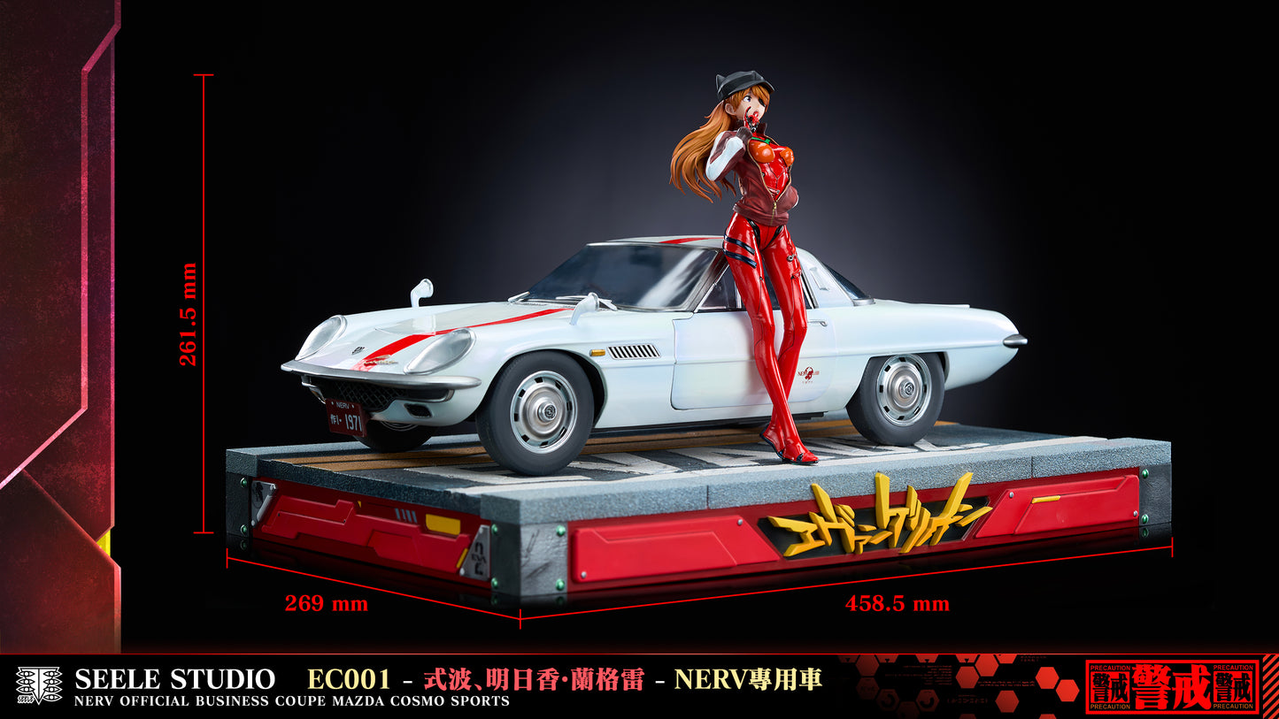 Black Estatuilla Neon Genesis Evangelion | Soryu Asuka Langley | SEELE Studio |Tienda Anime | Tico Ofertas