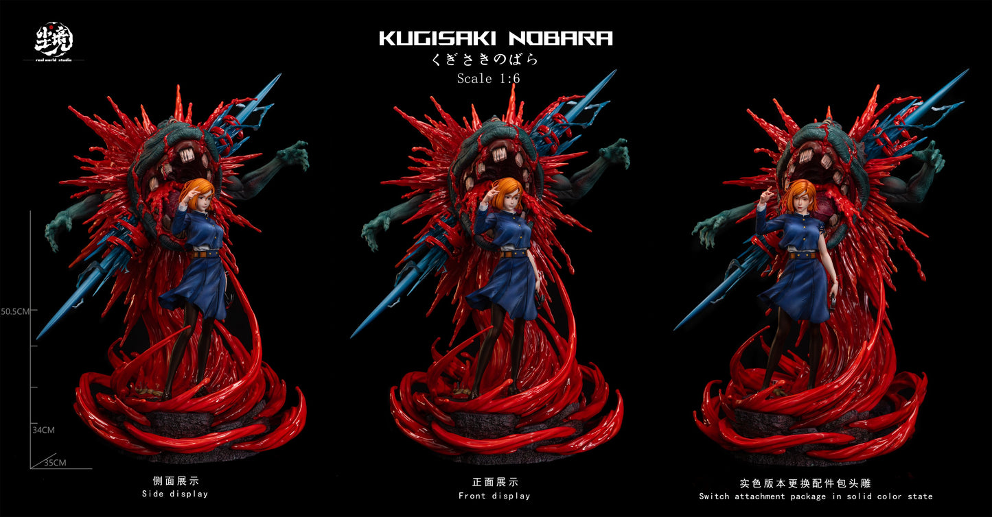 Black Estatuilla Jujutsu Kaisen | Nobara Kugisaki | Real World Studio | Tienda Anime | Tico Ofertas