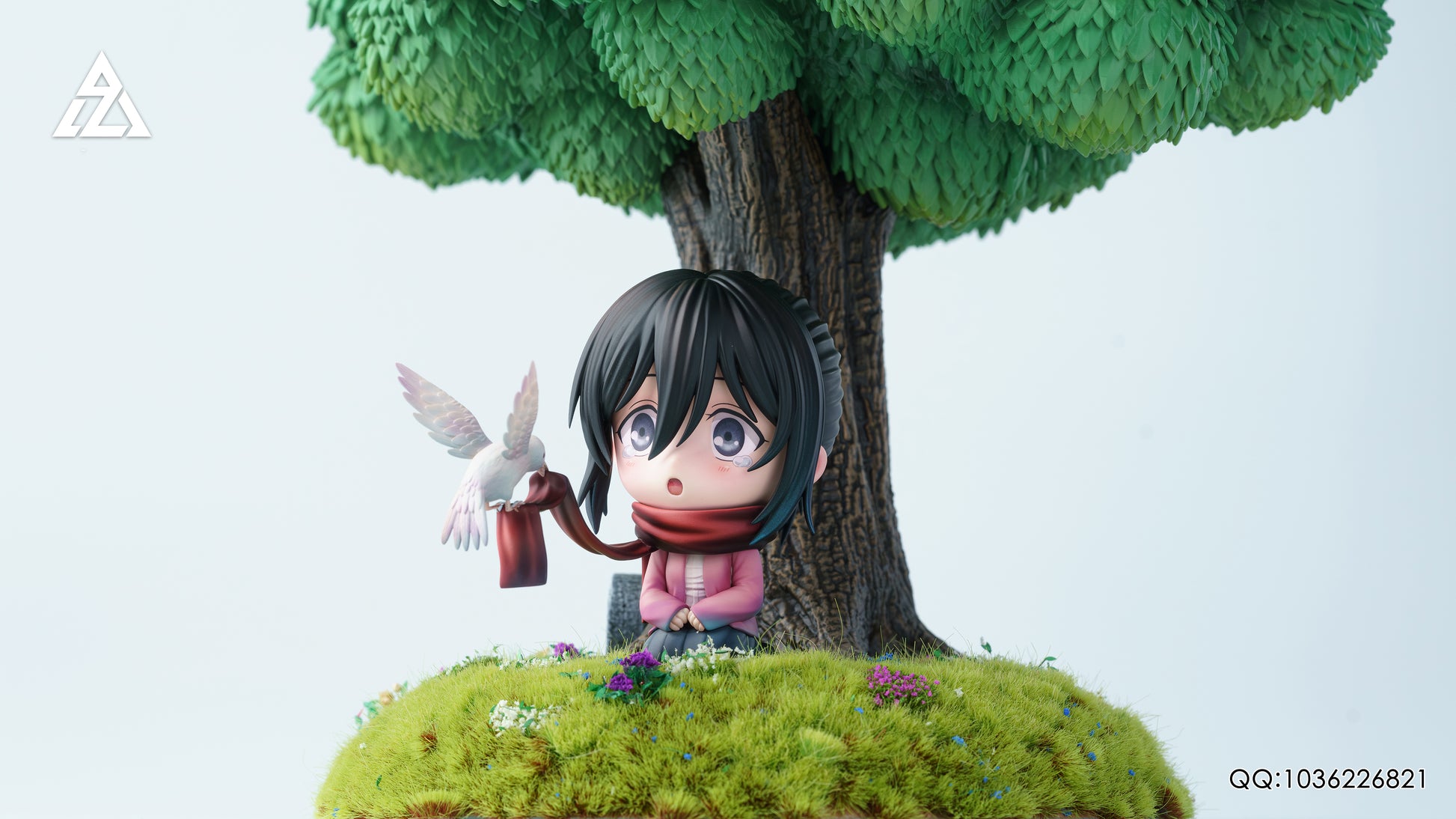 Lavender Estatuilla Attack on Titan | Mikasa Ackerman | AZ Studio | Tienda Anime | Tico Ofertas