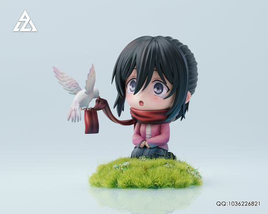 Estatuilla Attack on Titan | Mikasa Ackerman | AZ Studio | Tienda Anime | Tico Ofertas AZ Studio
