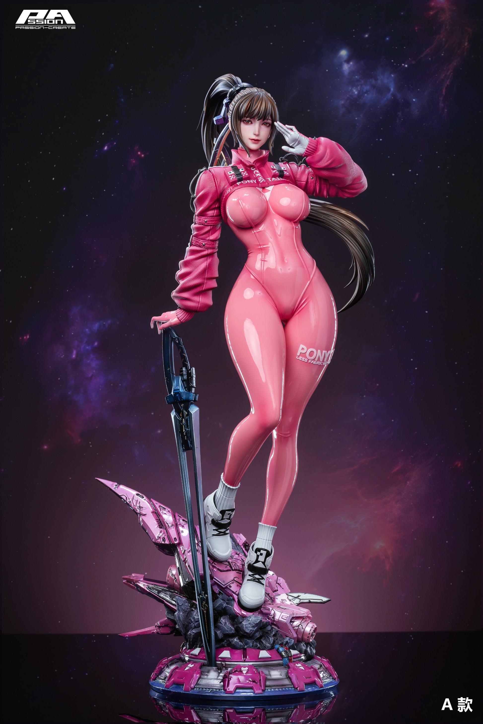 Black Estatuilla Stellar Blade | Eve (Alice) | PA Create Studio | Tienda Anime | Tico Ofertas