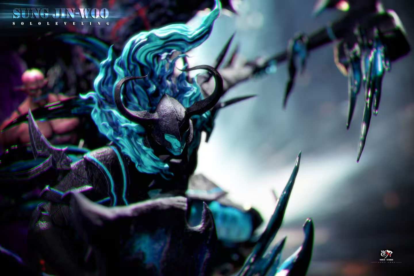 Black Estatuilla Solo Leveling | Sung Jin-Woo | Tienda Anime | Tico Ofertas