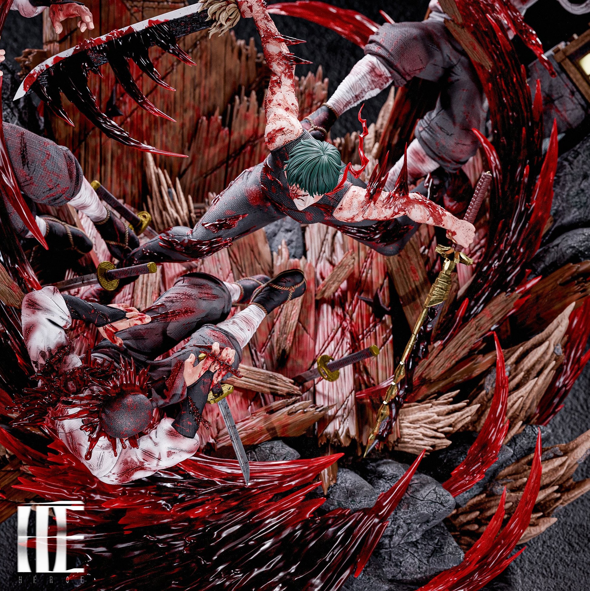 Black Estatuilla Jujutsu Kaisen | Maki Zenin | Tienda Anime | Tico Ofertas