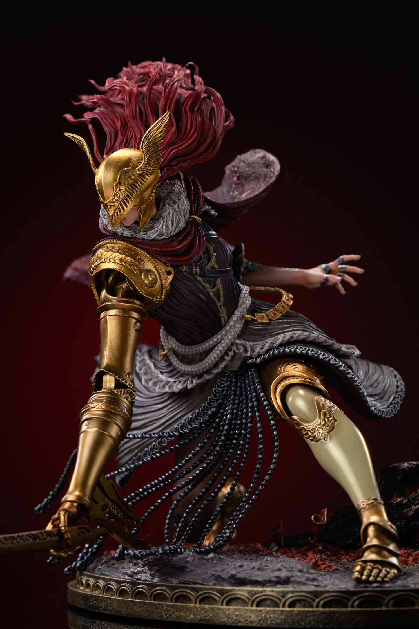 Black Estatuilla Elden Ring | Malenia (Valkyrie) | Tienda Anime | Tico Ofertas