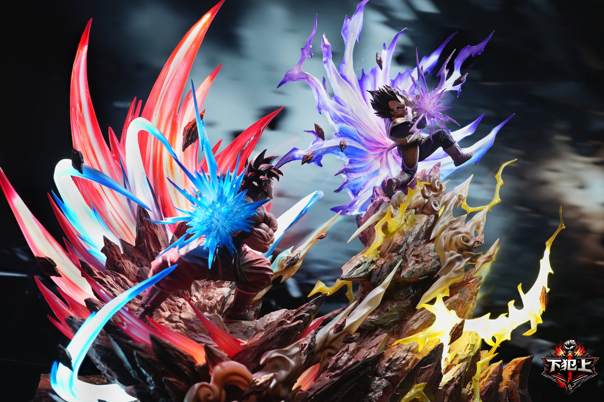 Black Estatuilla Dragon Ball | Son Goku (Kakarotto) &  Vegeta | Xia Fan Shang Studio | Tienda Anime | Tico Ofertas