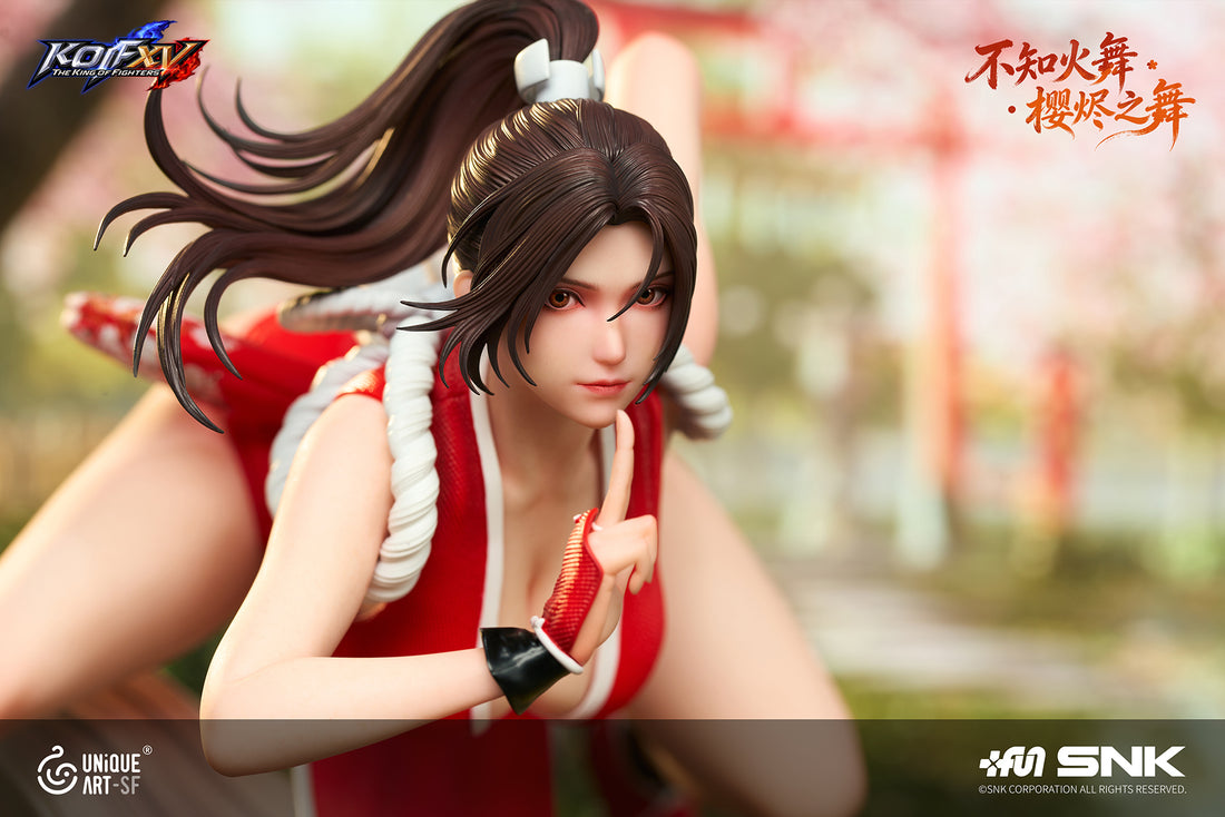 Estatuilla  The King of Fighters | Mai Shiranui | Unique Art Studio | Tienda Anime | Tico Ofertas