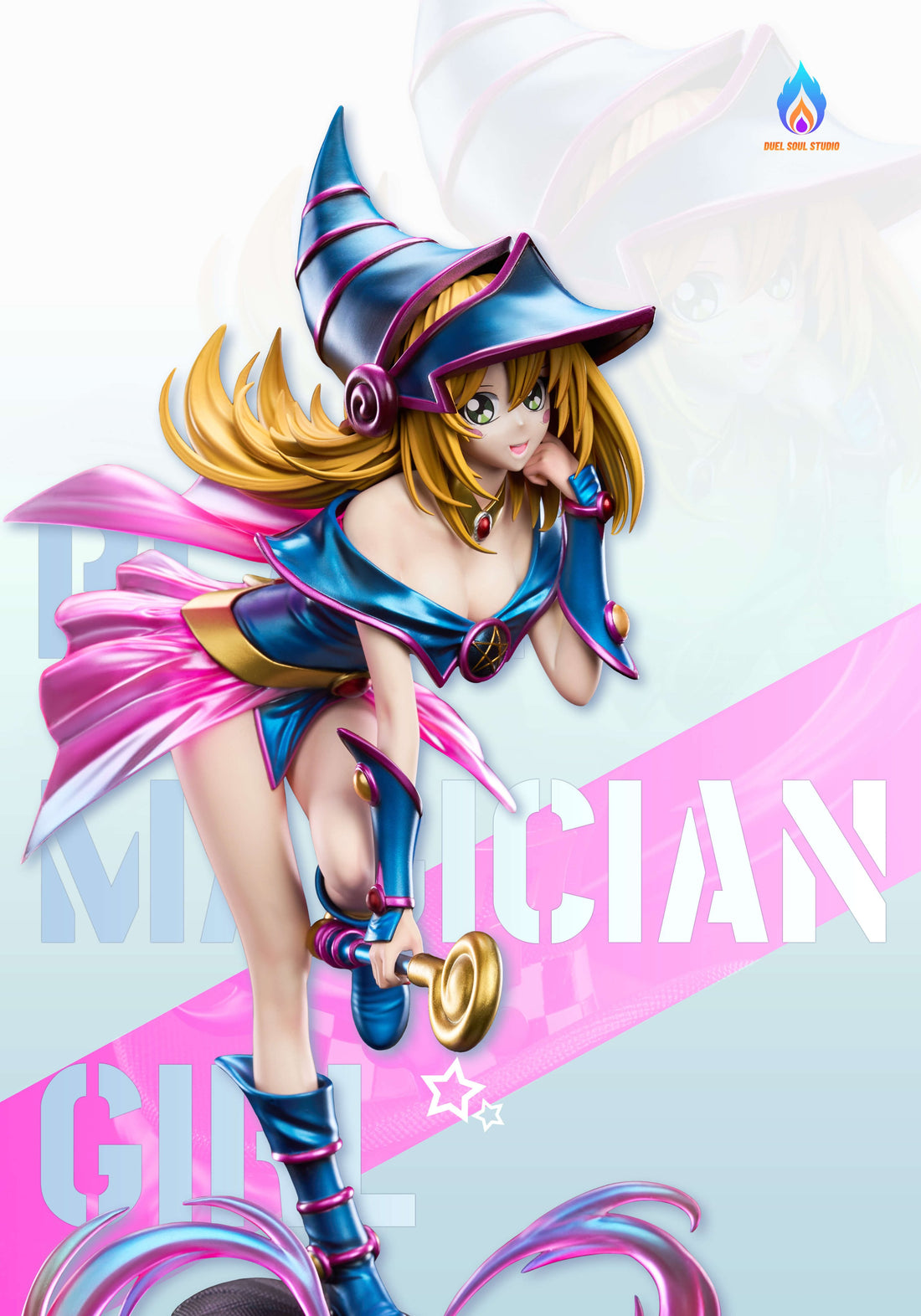 Estatuilla  Yu-Gi-Oh! | Dark Magician Girl | Duel Soul Studio | Tienda Anime | Tico Ofertas