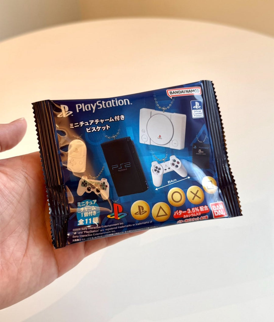 Estatuilla Mini Charms PlayStation Oficiales Bandai – Colección Retro Importada a Costa Rica