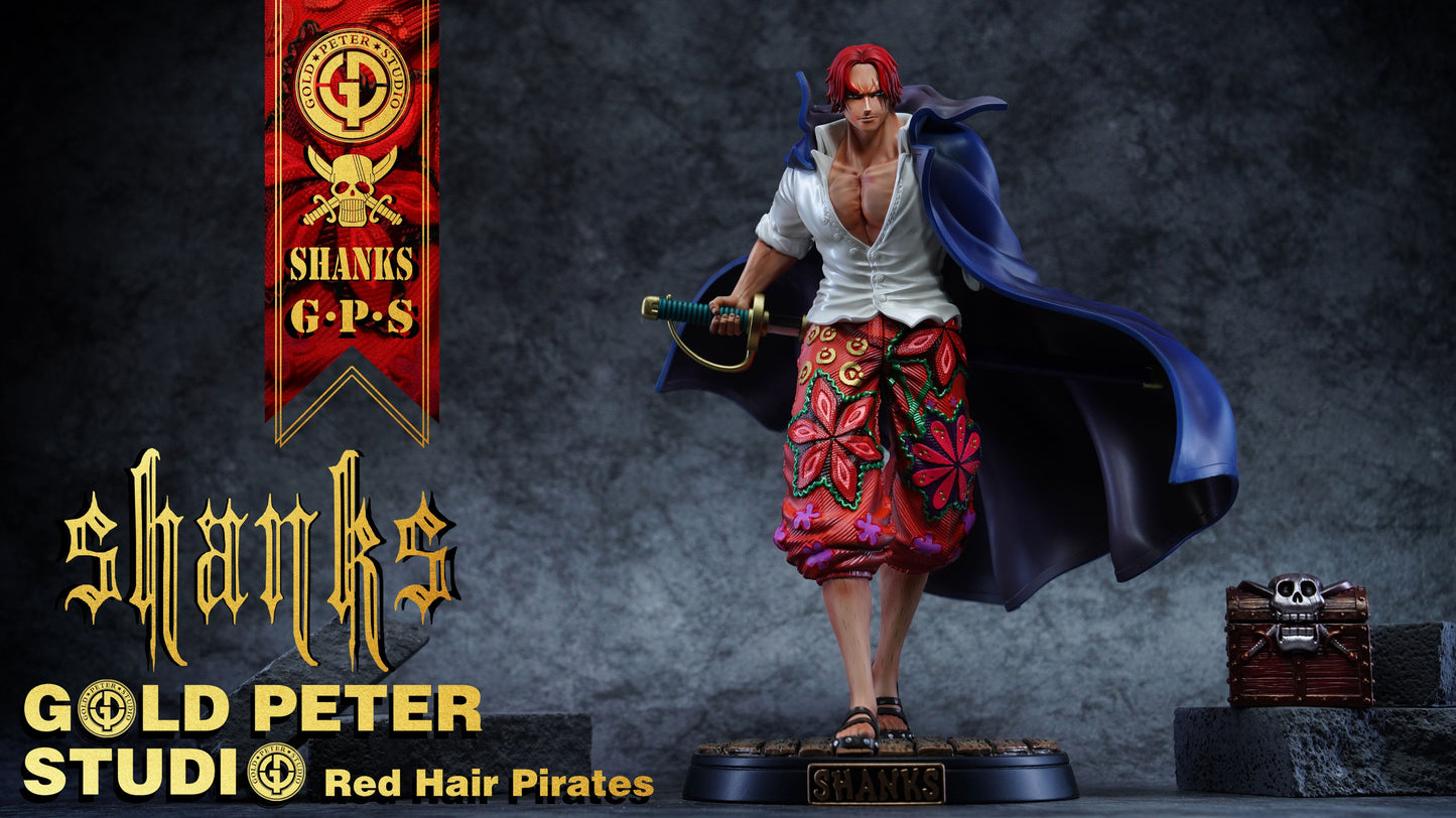 Black Estatuilla One Piece | Shanks | Gold Peter Studio | Tienda Anime | Tico Ofertas