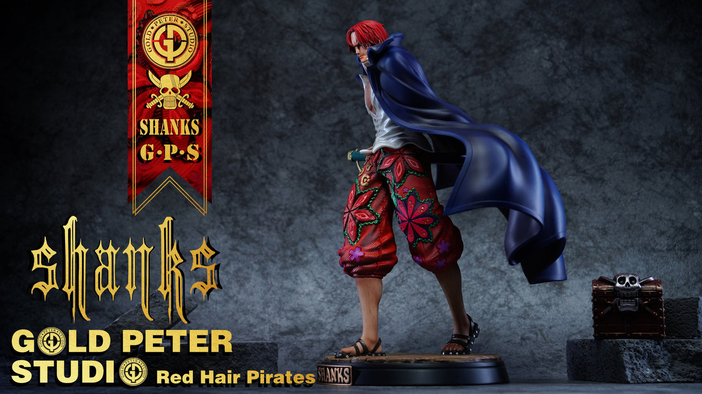 Dark Slate Gray Estatuilla One Piece | Shanks | Gold Peter Studio | Tienda Anime | Tico Ofertas
