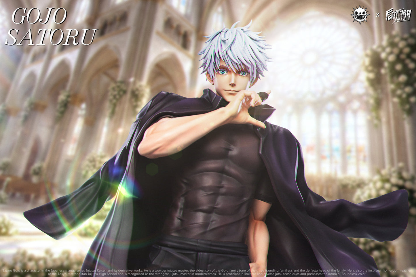 Estatuilla Jujutsu Kaisen | Satoru Gojo | ZanyJoke X FANTASY | Tienda Anime | Tico Ofertas