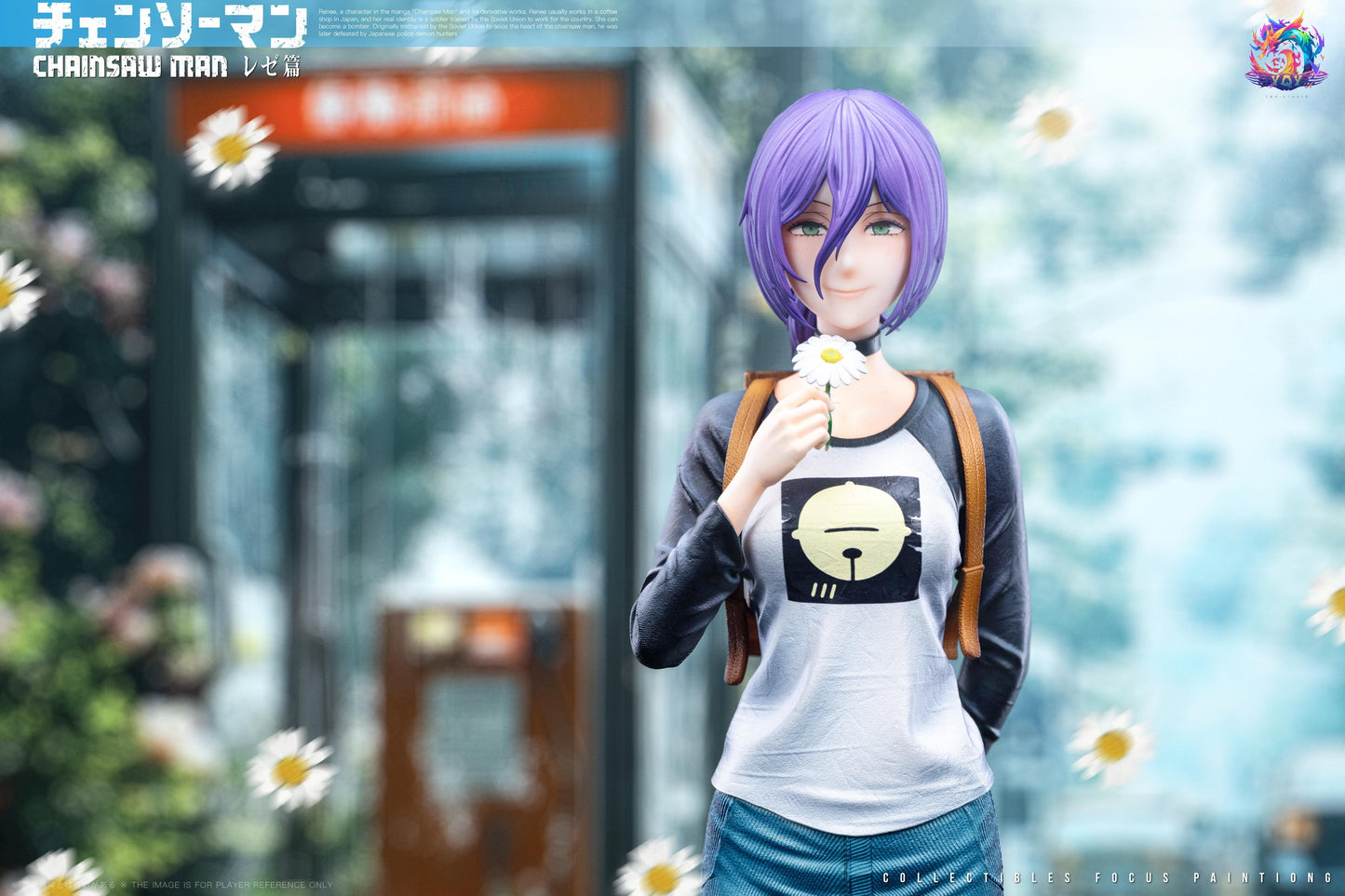 Alice Blue Estatuilla Chainsaw Man | Reze | YQY Studio | First Encounter Ver. | Tico Ofertas