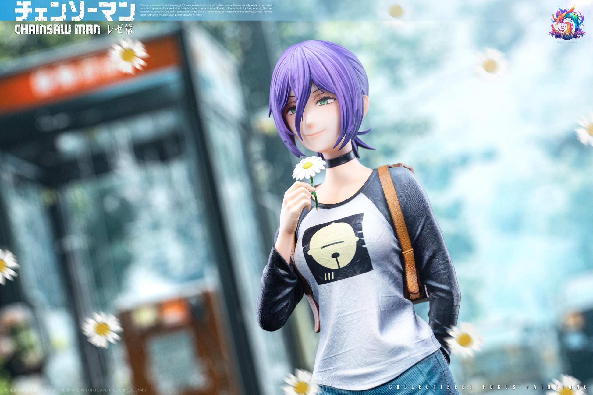 Alice Blue Estatuilla Chainsaw Man | Reze | YQY Studio | First Encounter Ver. | Tico Ofertas