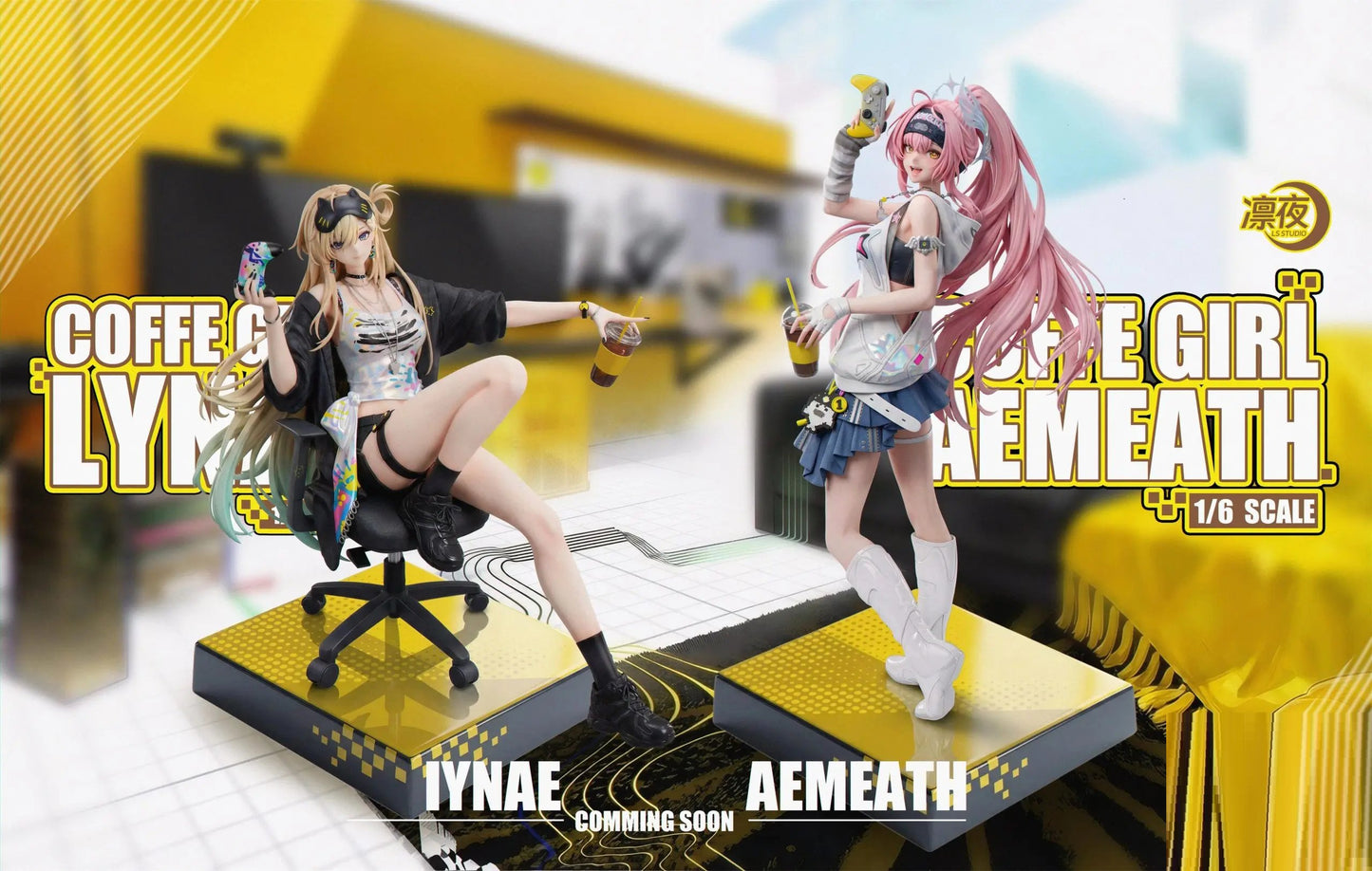 Estatuilla Wuthering Waves | Aemeath x Lynae | Tienda Anime | Tico Ofertas